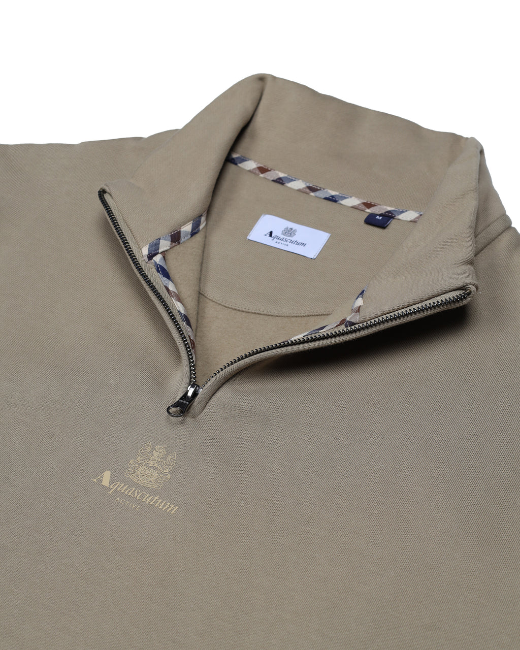 Sweatshirt Aquascutum Active CENTERED LOGO 1/4 ZIP FLEECE