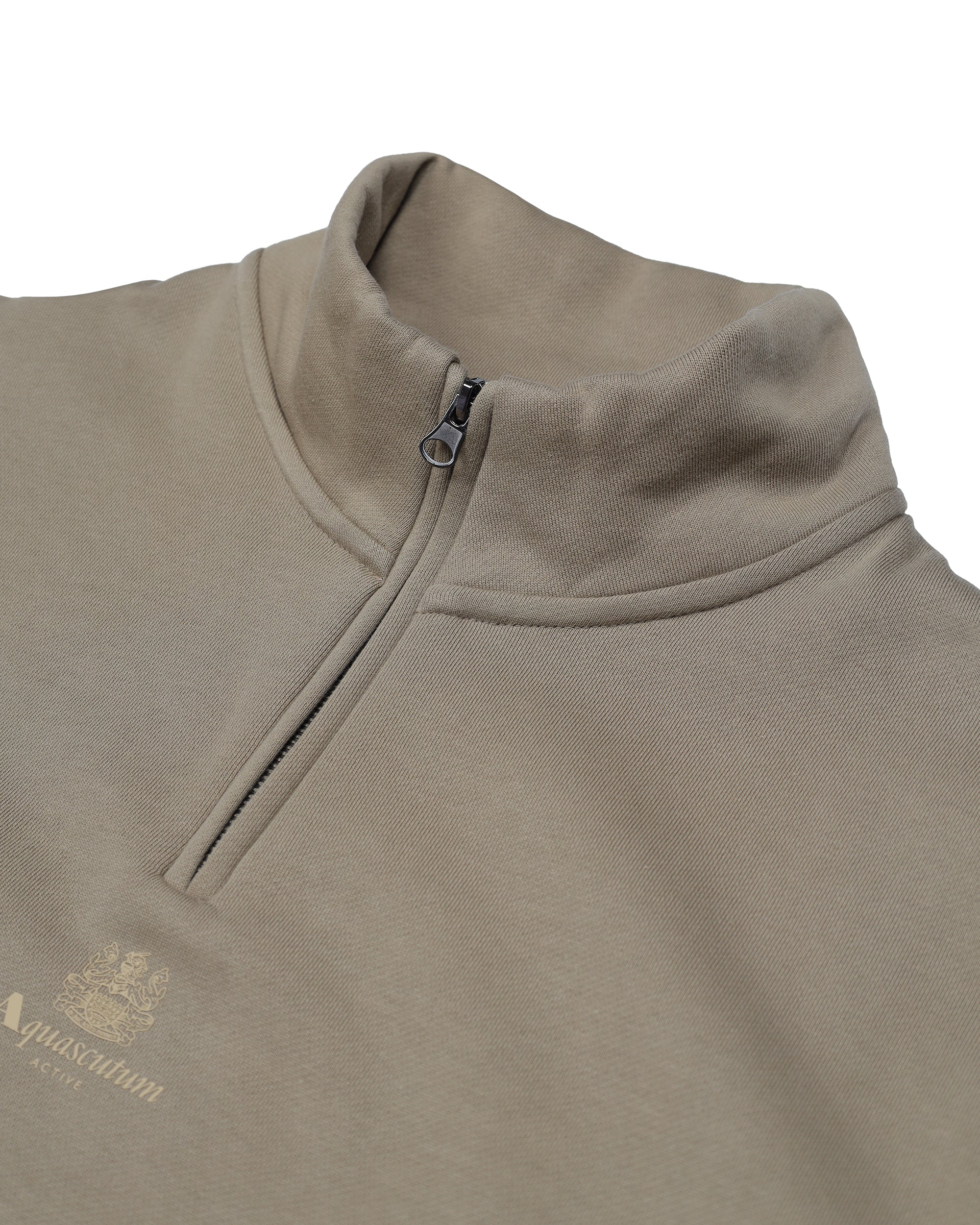 Sweatshirt Aquascutum Active CENTERED LOGO 1/4 ZIP FLEECE