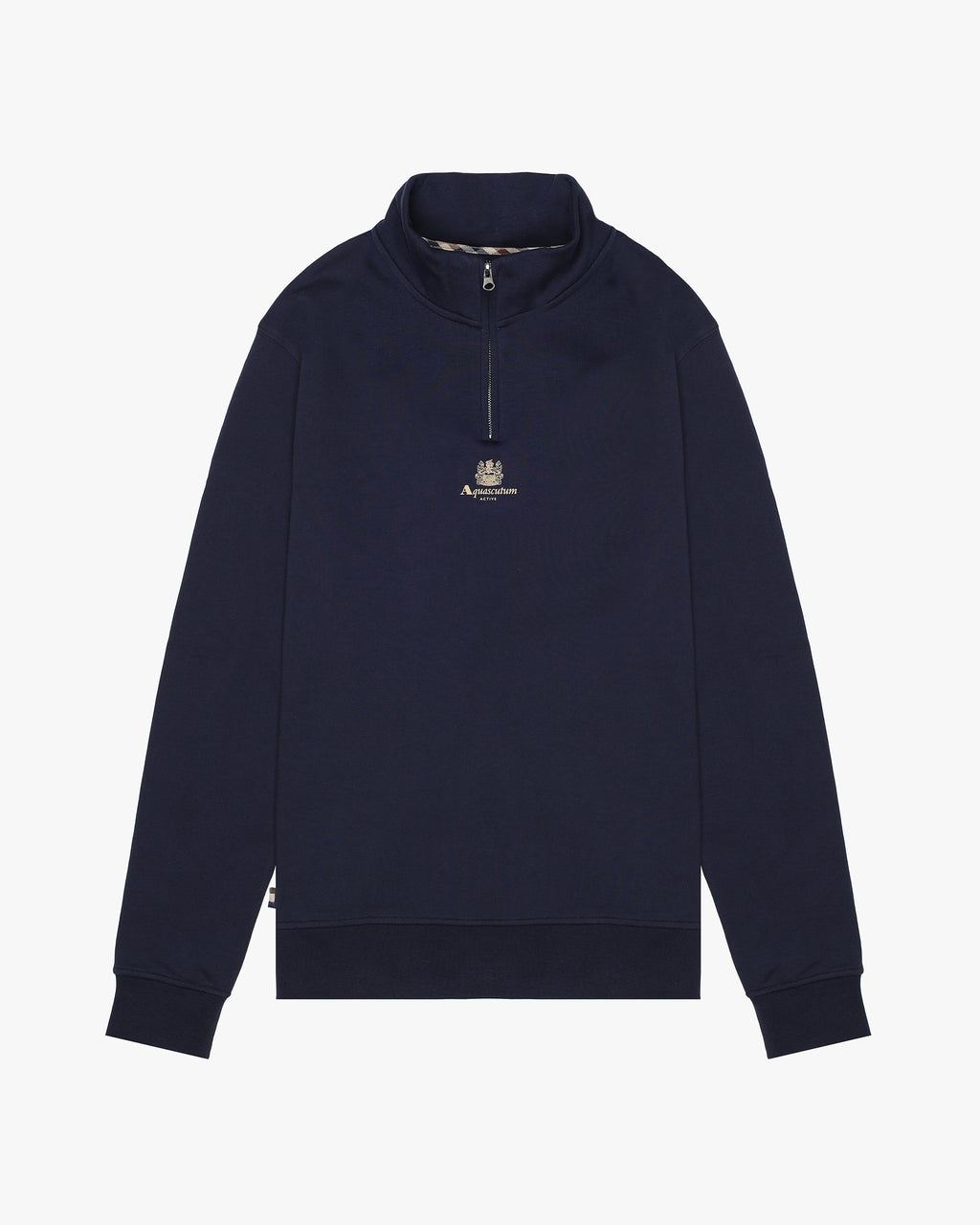 Sweatshirt Aquascutum Active CENTERED LOGO 1/4 ZIP FLEECE