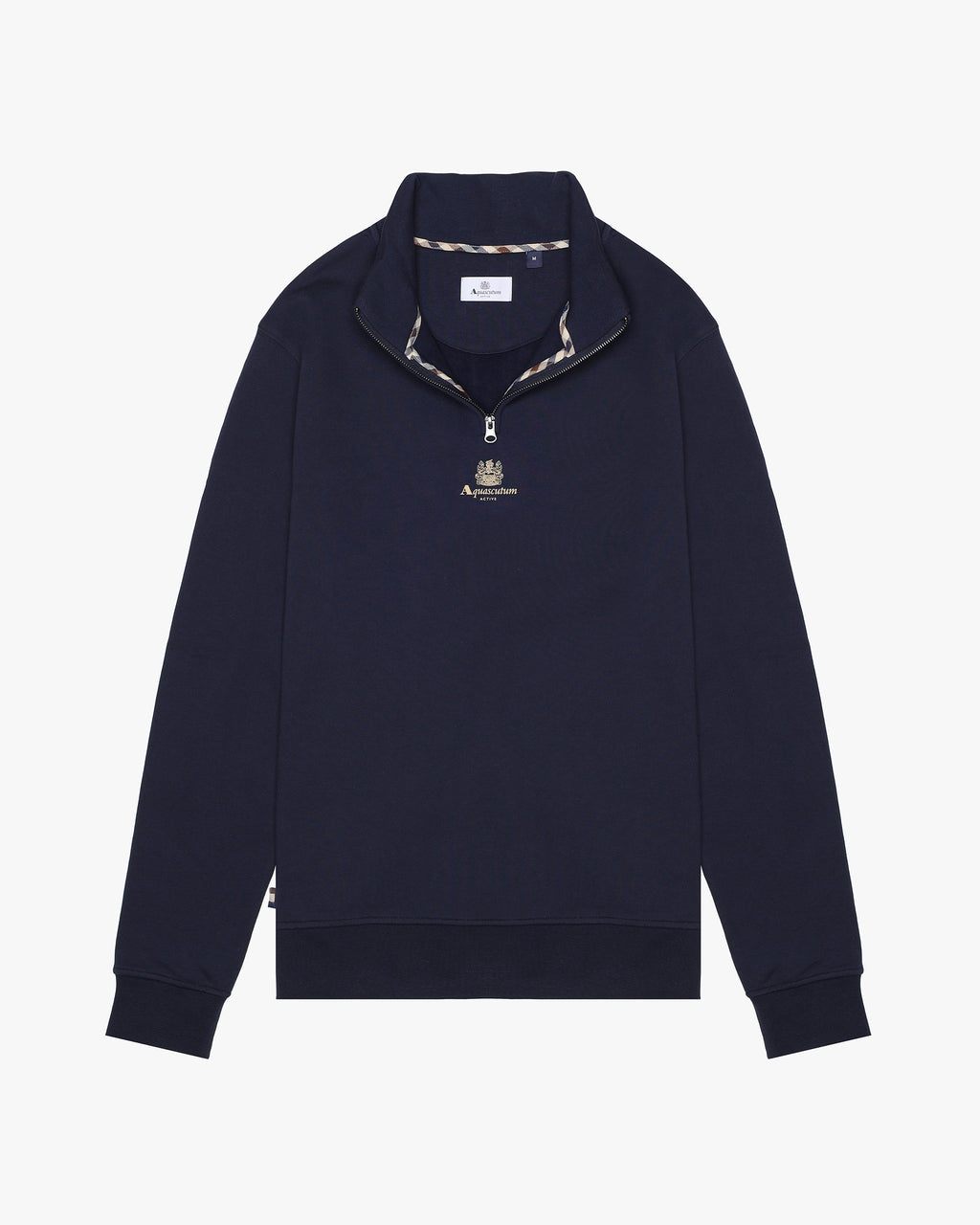 Sweatshirt Aquascutum Active CENTERED LOGO 1/4 ZIP FLEECE