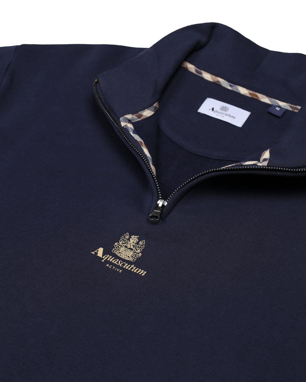 Sweatshirt Aquascutum Active CENTERED LOGO 1/4 ZIP FLEECE