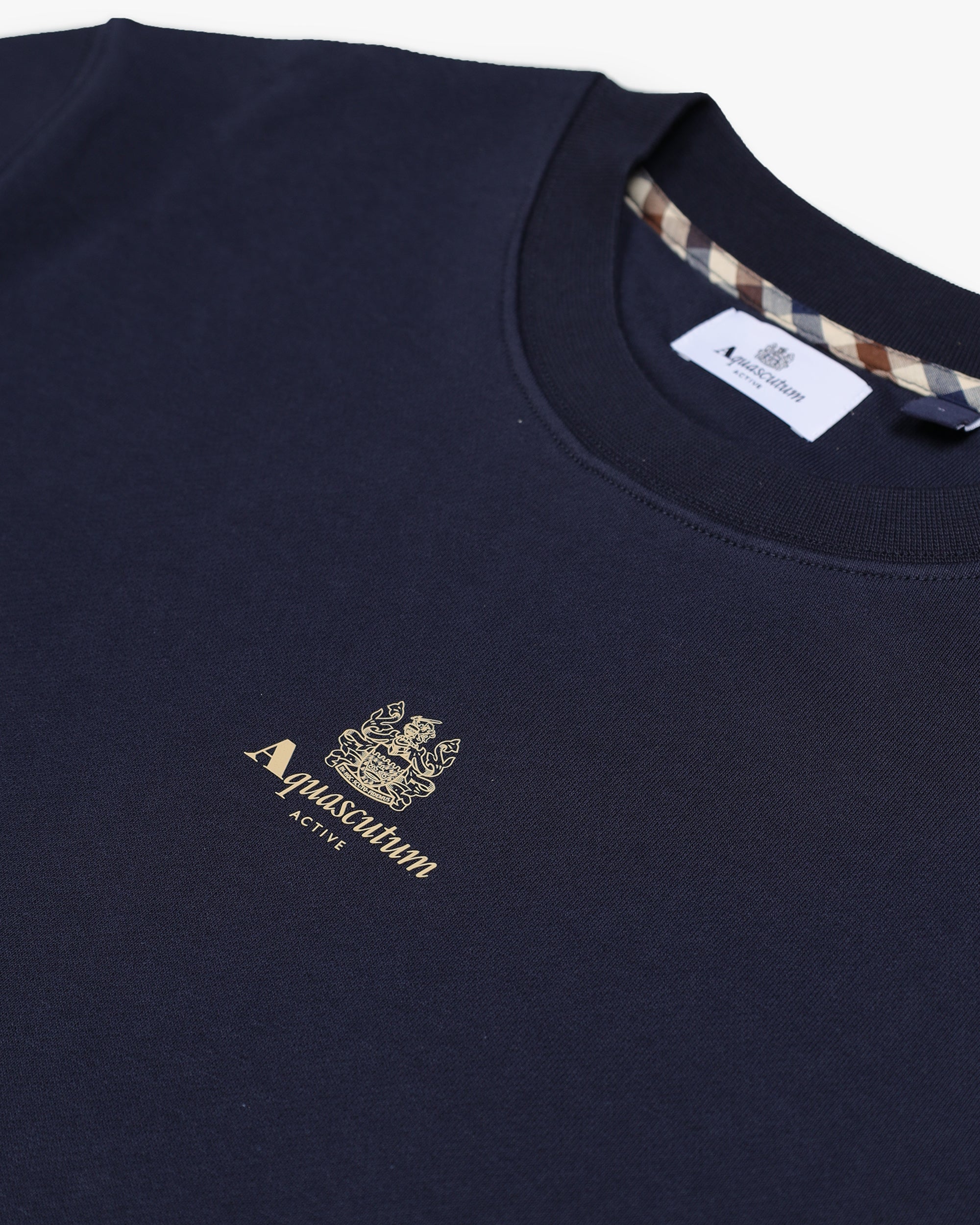 Sweatshirt Aquascutum Active CENTERED LOGO CREWNECK