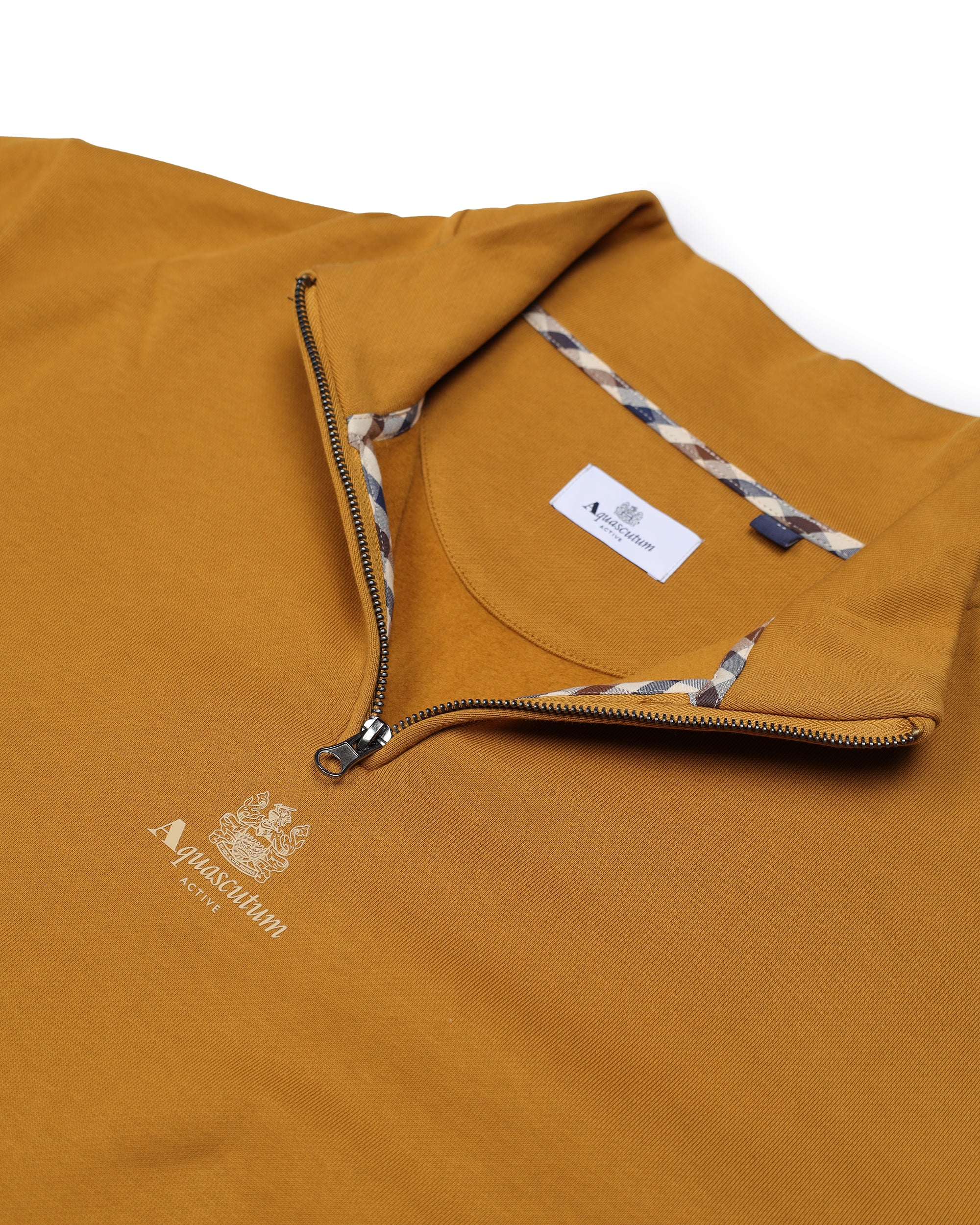 Sweatshirt Aquascutum Active CENTERED LOGO 1/4 ZIP FLEECE