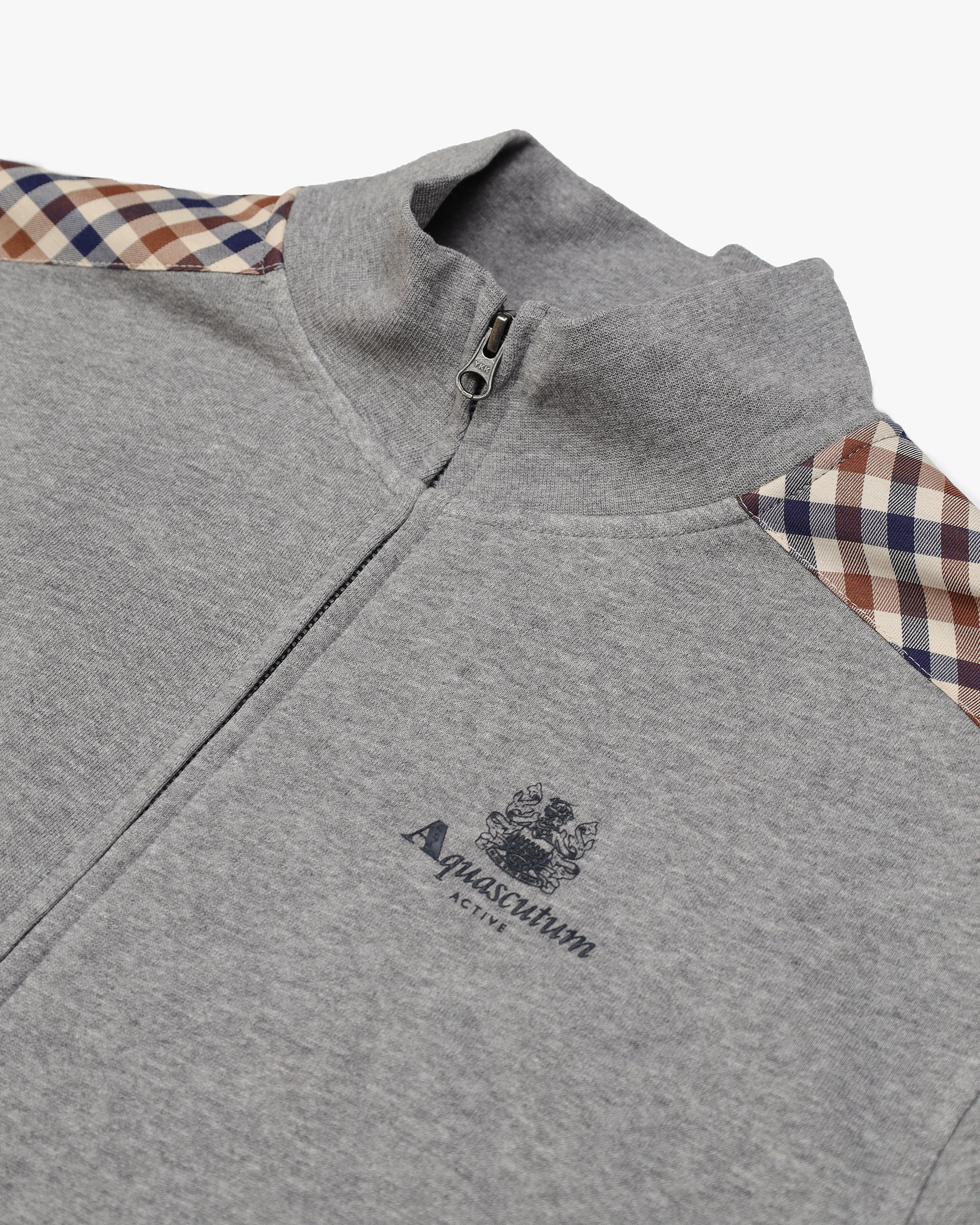 Felpa senza cappuccio Aquascutum Active CC SHOULDER FZ FLEECE