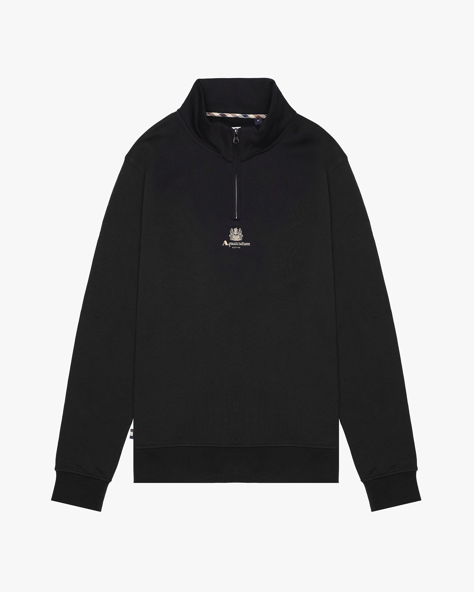 Sweatshirt Aquascutum Active CENTERED LOGO 1/4 ZIP FLEECE
