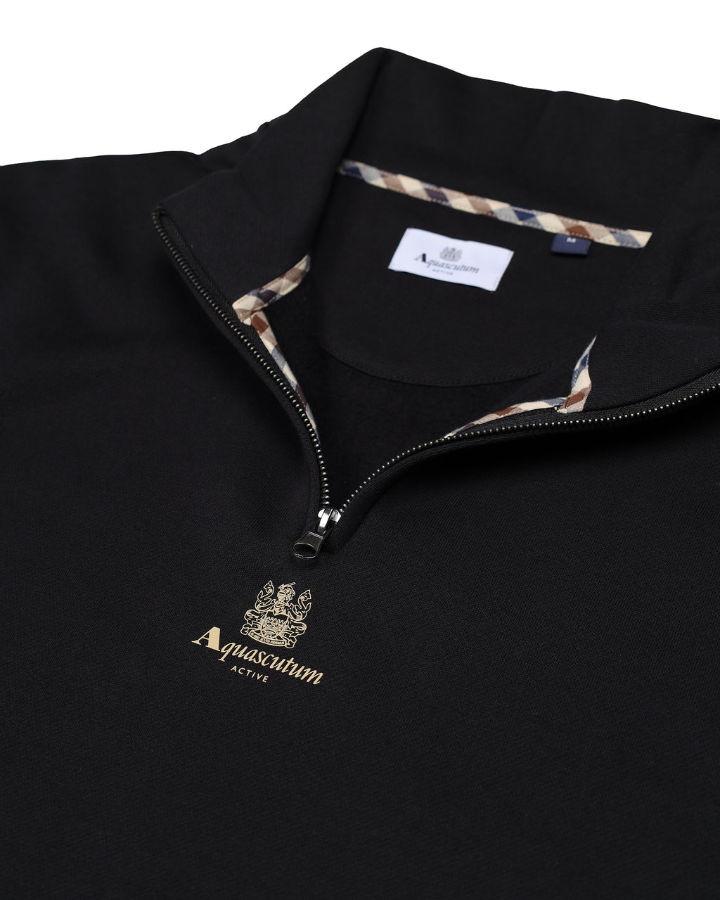 Sweatshirt Aquascutum Active CENTERED LOGO 1/4 ZIP FLEECE
