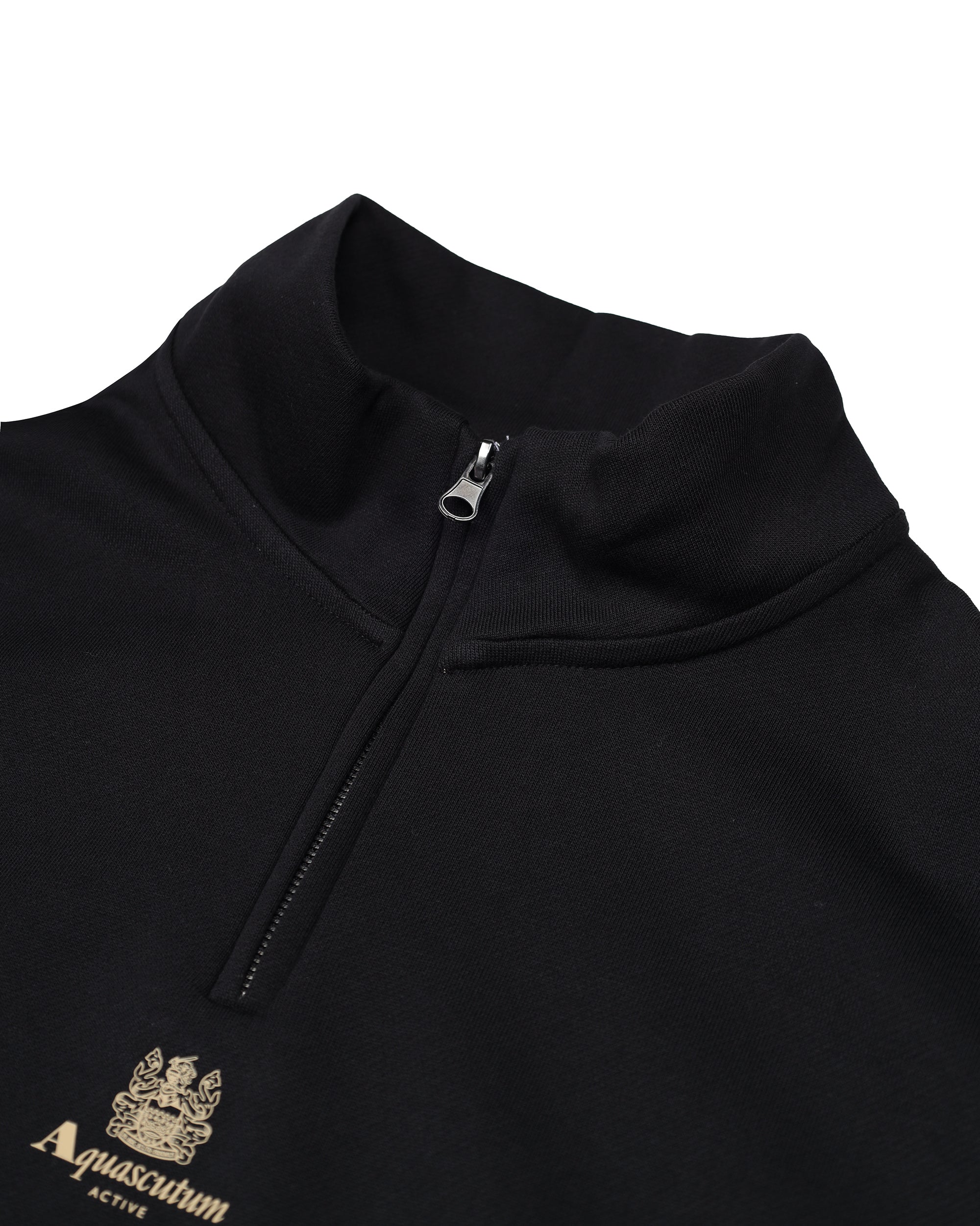 Sweatshirt Aquascutum Active CENTERED LOGO 1/4 ZIP FLEECE