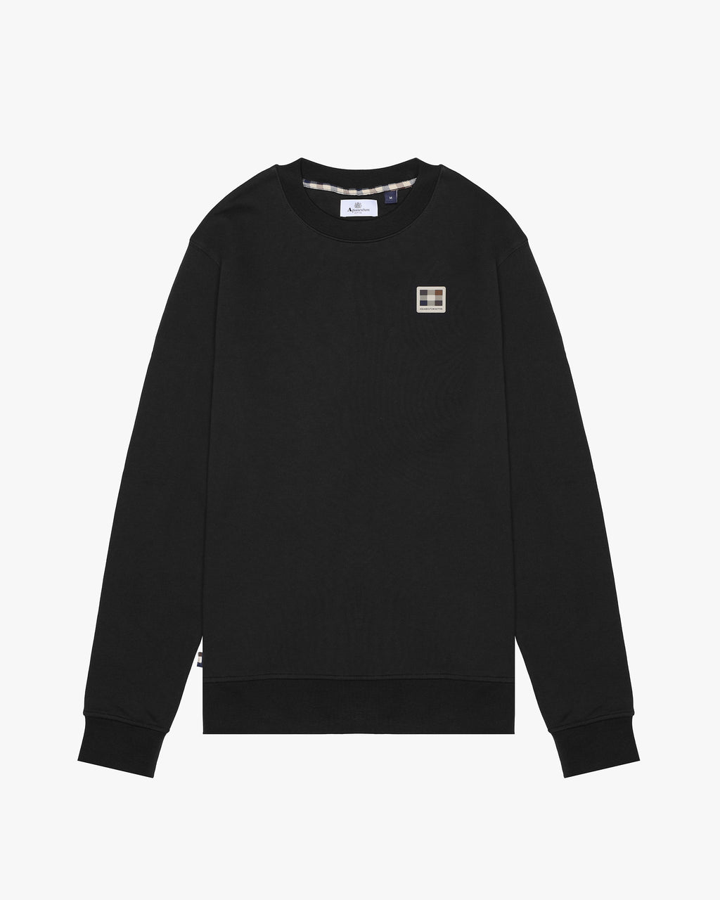 Sweatshirt Aquascutum Active RUBBER PATCH CREW NECK FLEECE
