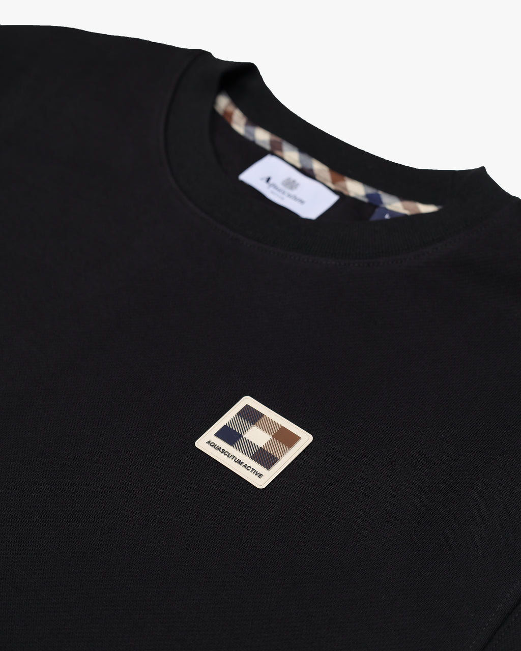 Sweatshirt Aquascutum Active RUBBER PATCH CREW NECK FLEECE