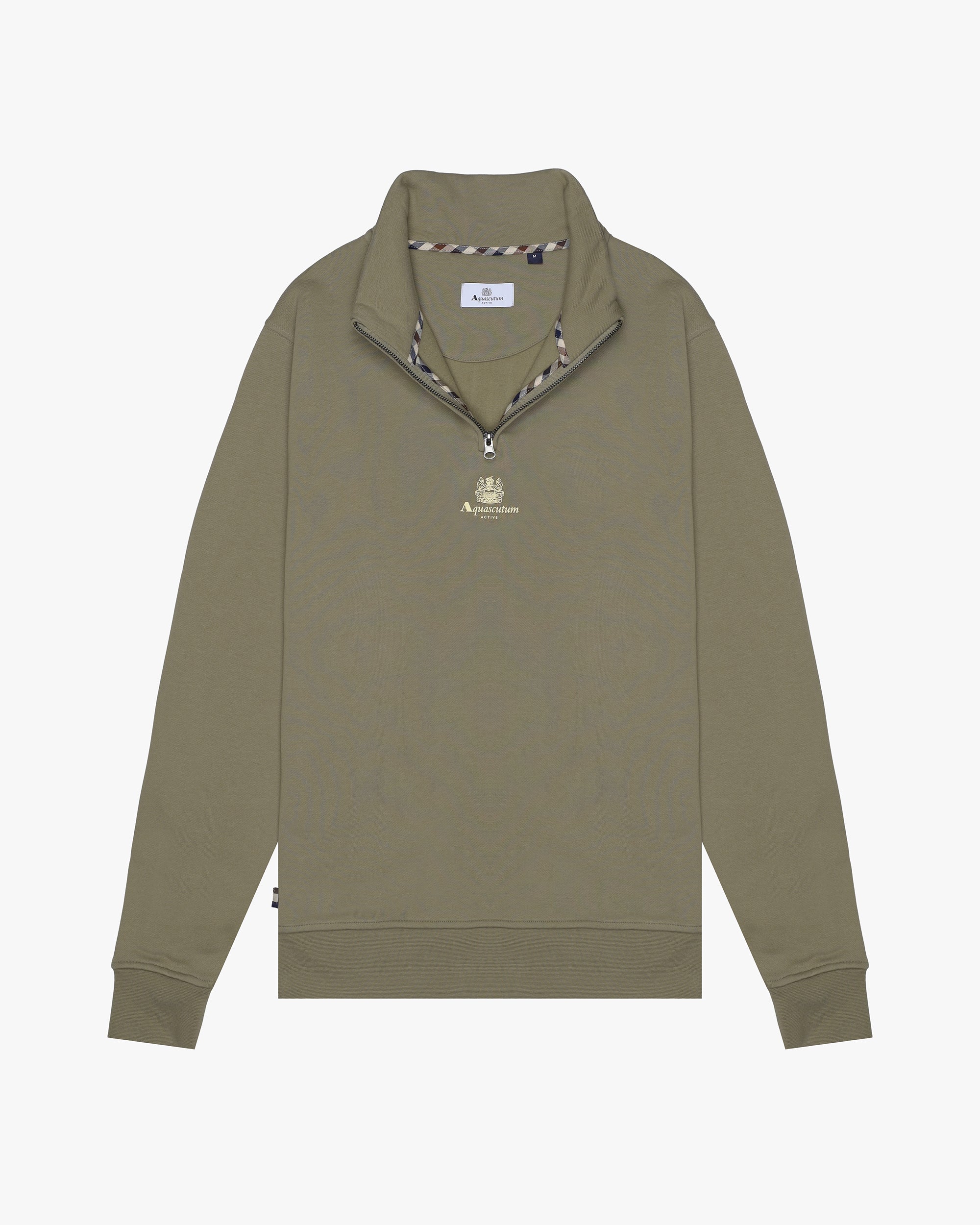 Sweatshirt Aquascutum Active CENTERED LOGO 1/4 ZIP FLEECE