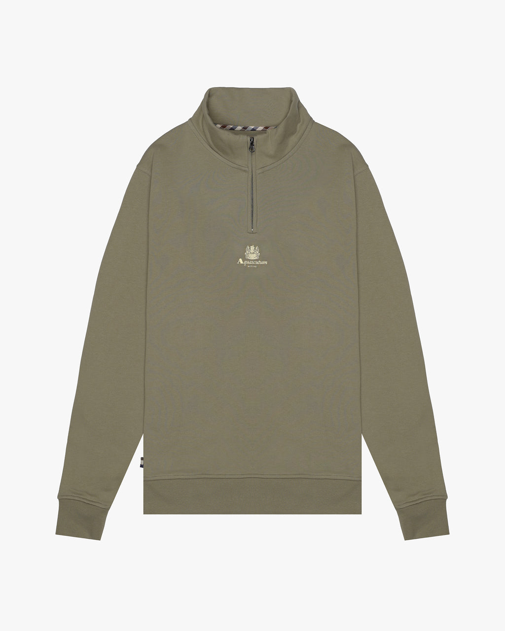 Sweatshirt Aquascutum Active CENTERED LOGO 1/4 ZIP FLEECE