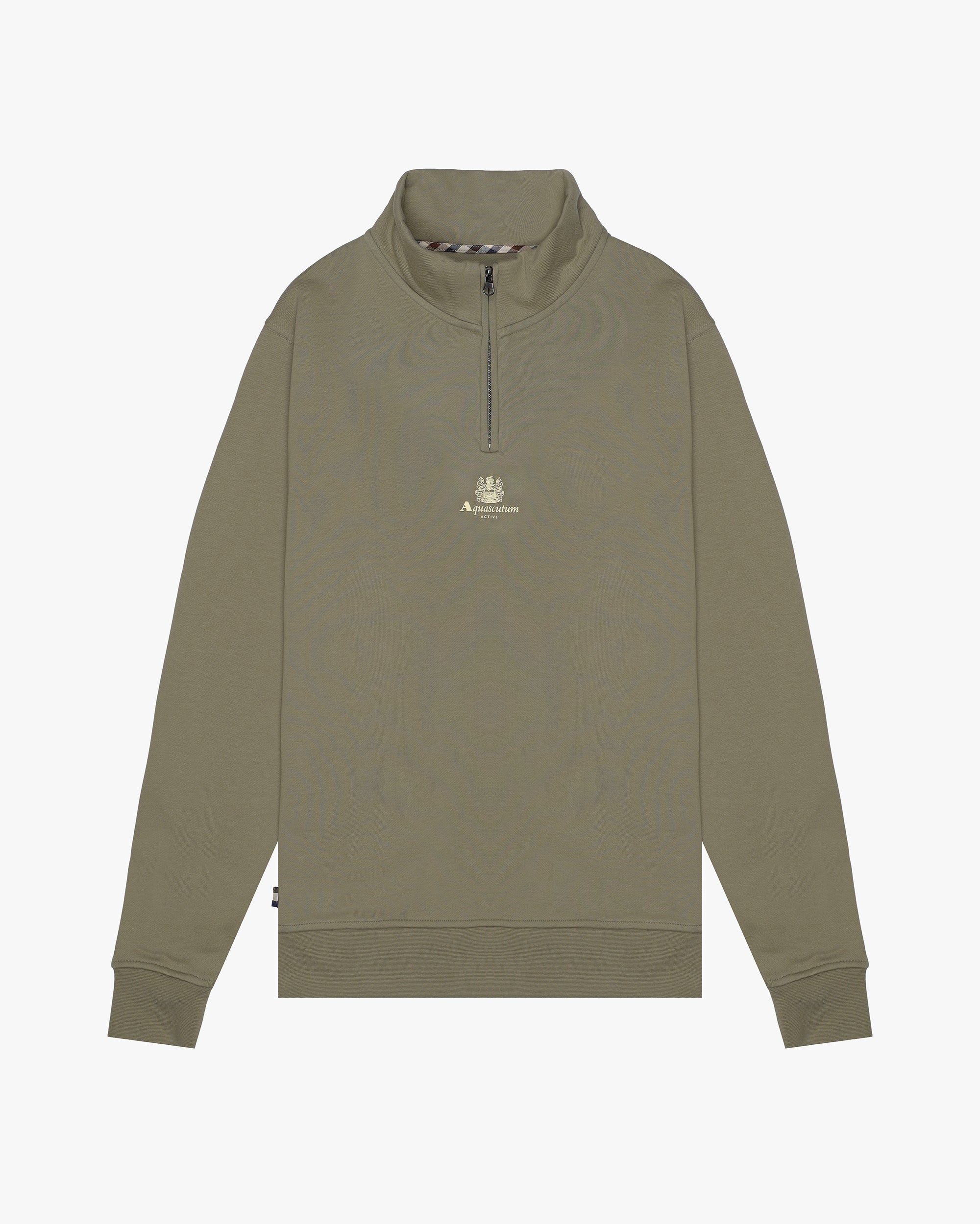 Sweatshirt Aquascutum Active CENTERED LOGO 1/4 ZIP FLEECE