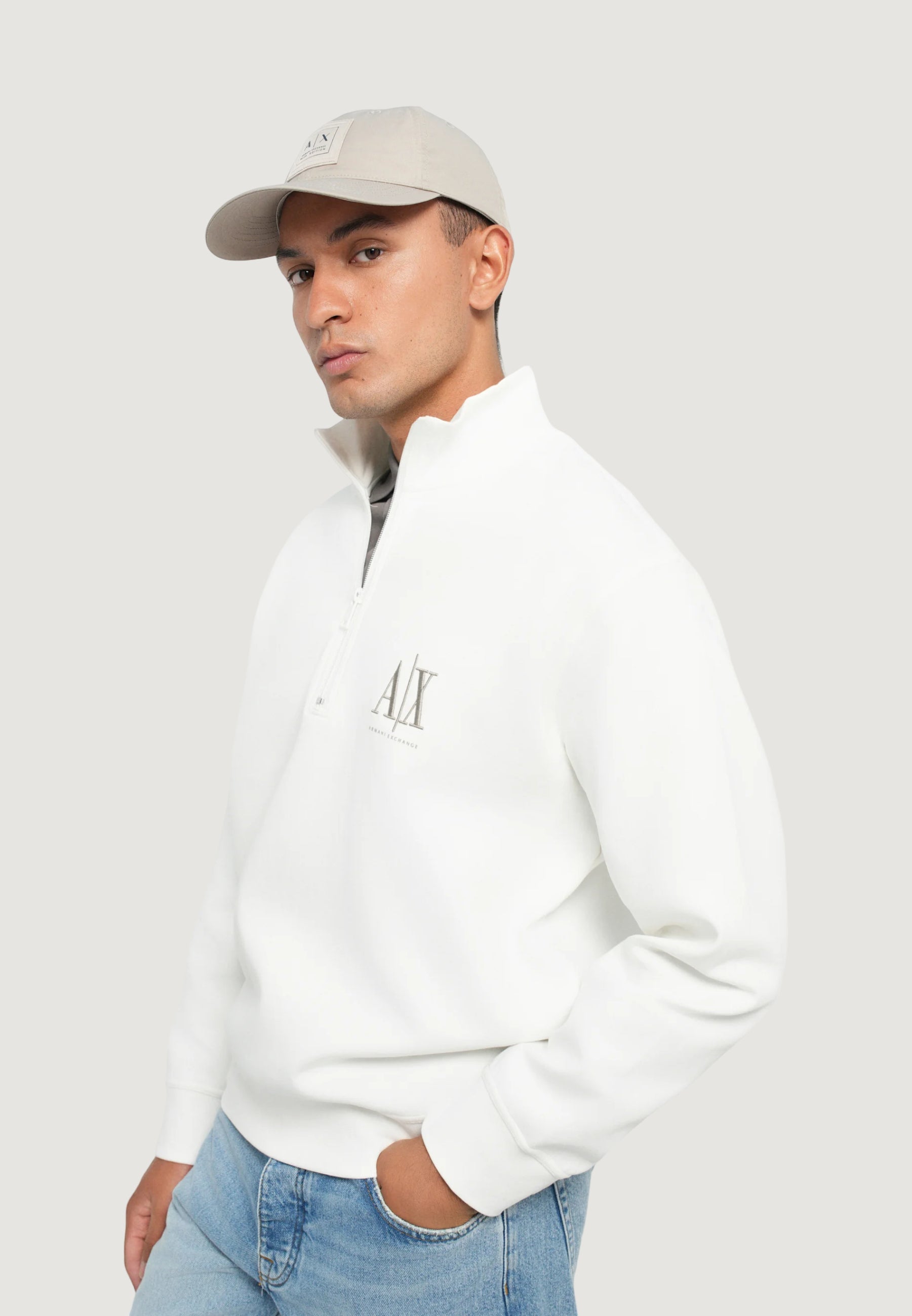 Felpa senza cappuccio Armani Exchange XM000370 AF10818
