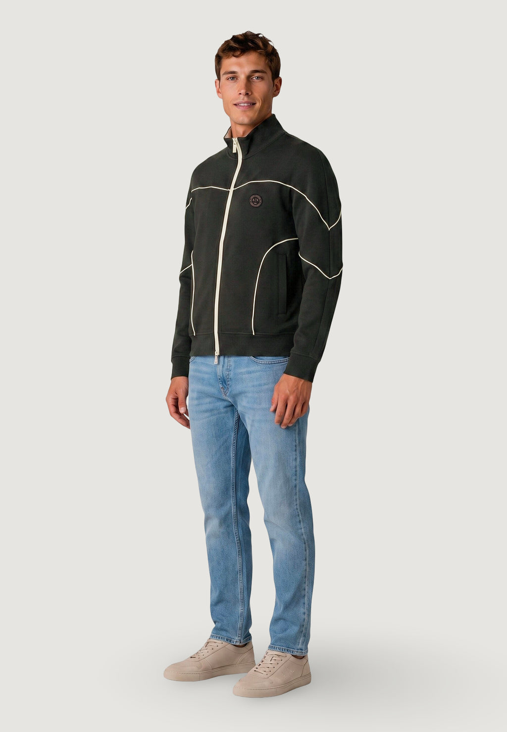 Felpa senza cappuccio Armani Exchange XM002944 AF10818