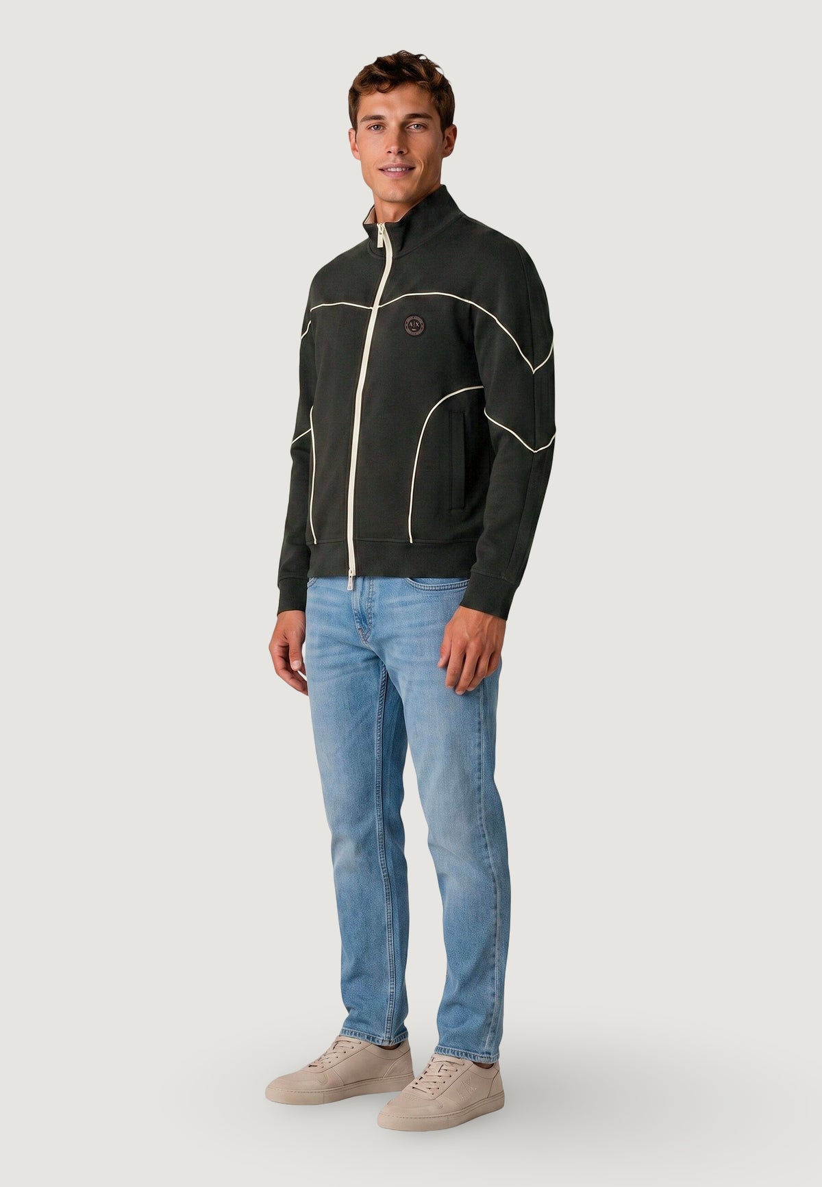 Felpa senza cappuccio Armani Exchange XM002944 AF10818