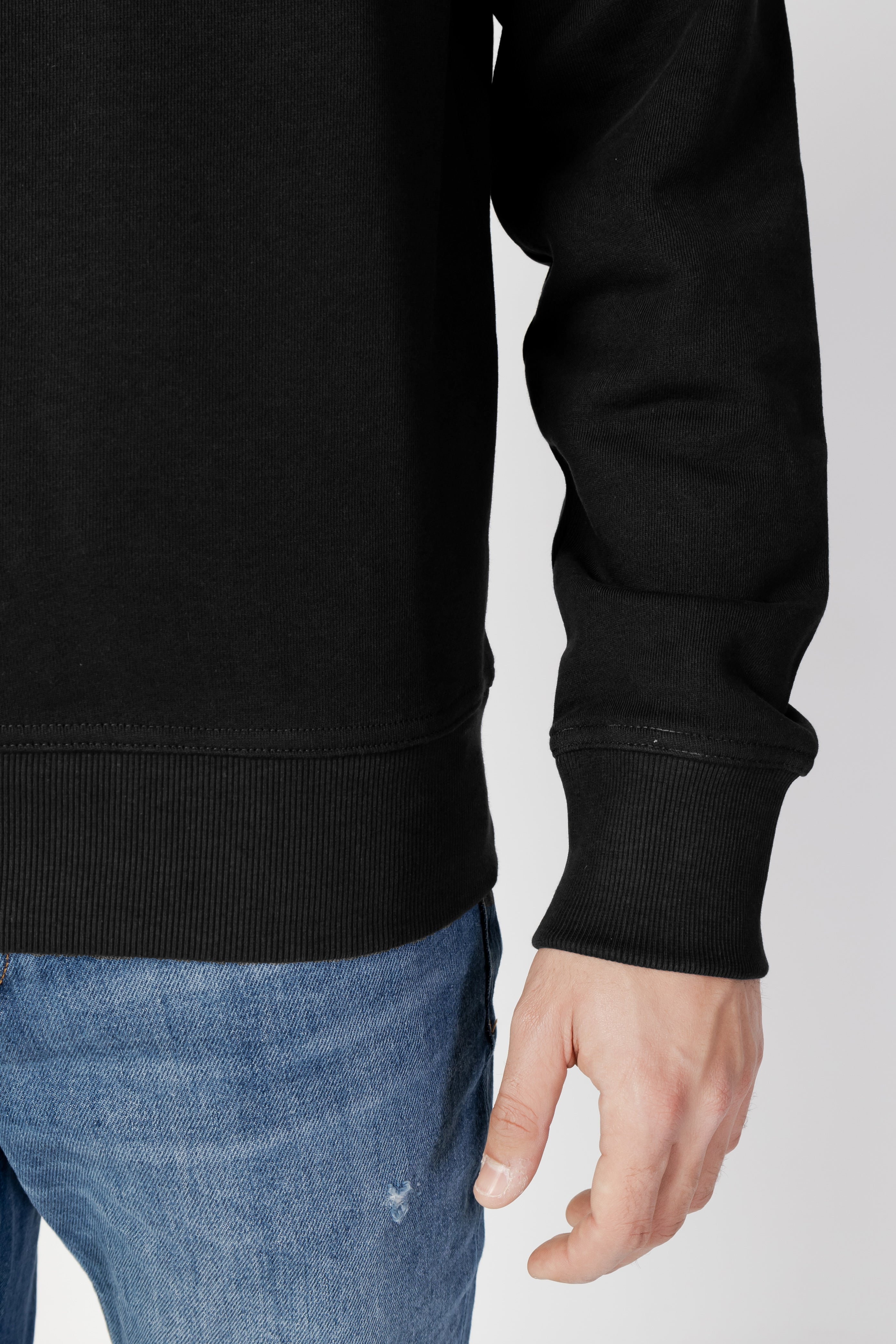 Felpa senza cappuccio Boss JERSEY WE BASIC CREW