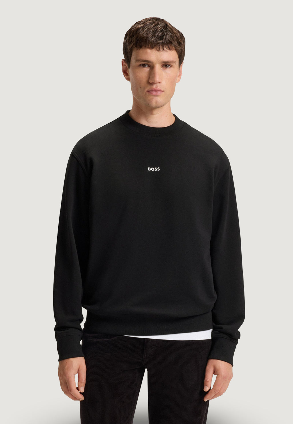 Felpa senza cappuccio Boss WeSmallcrew 10244192