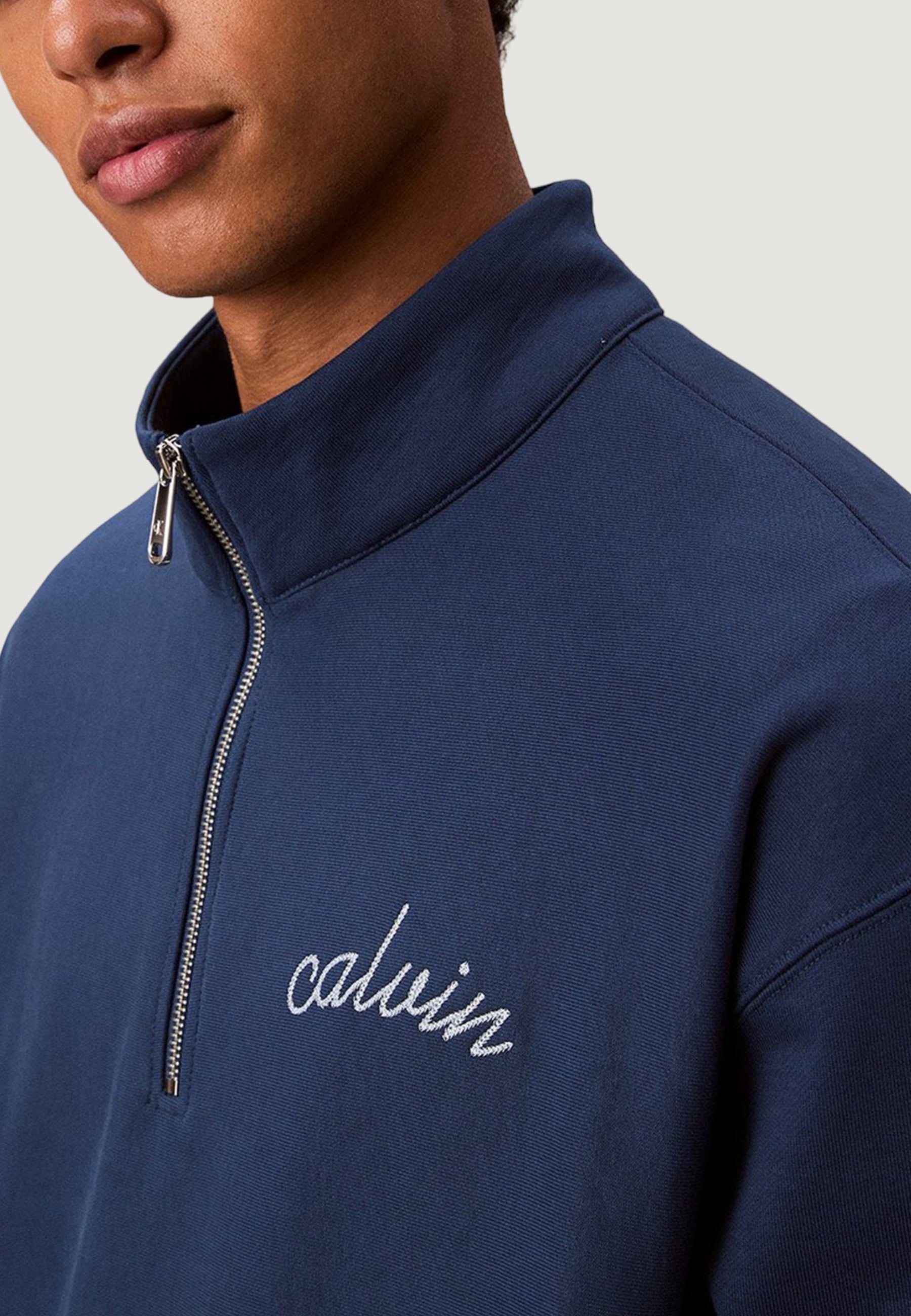 Felpa senza cappuccio Calvin Klein Jeans PREMIUM TERRY CHAIN