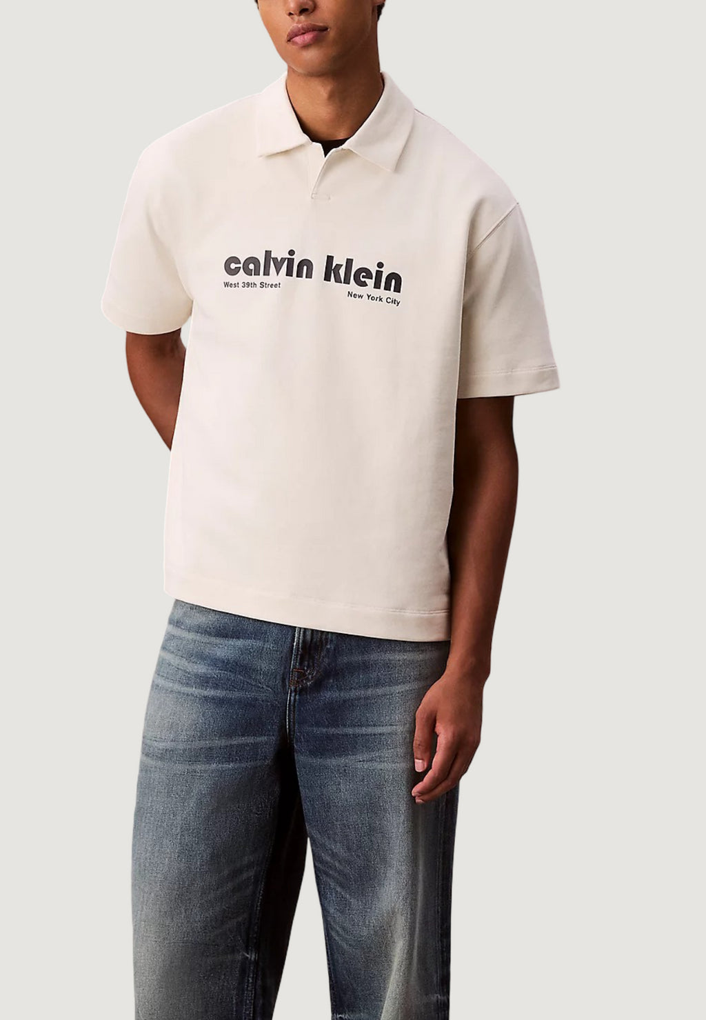 Polo shirt Calvin Klein Jeans SS PREMIUM TERRY REL