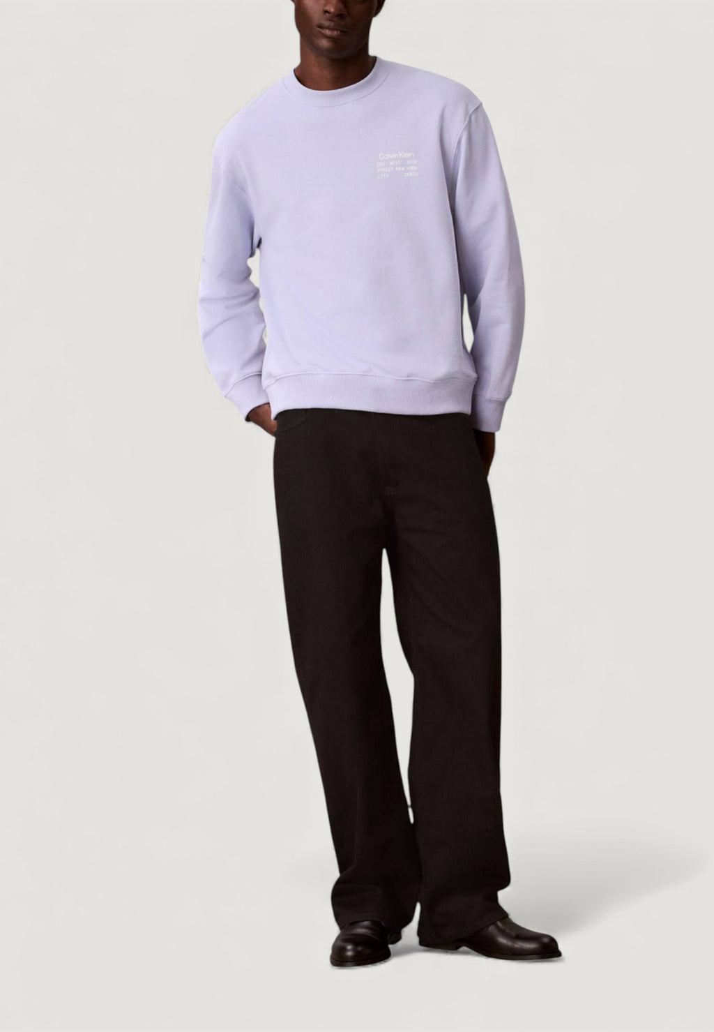 Felpa senza cappuccio Calvin Klein Jeans LV04RE254G