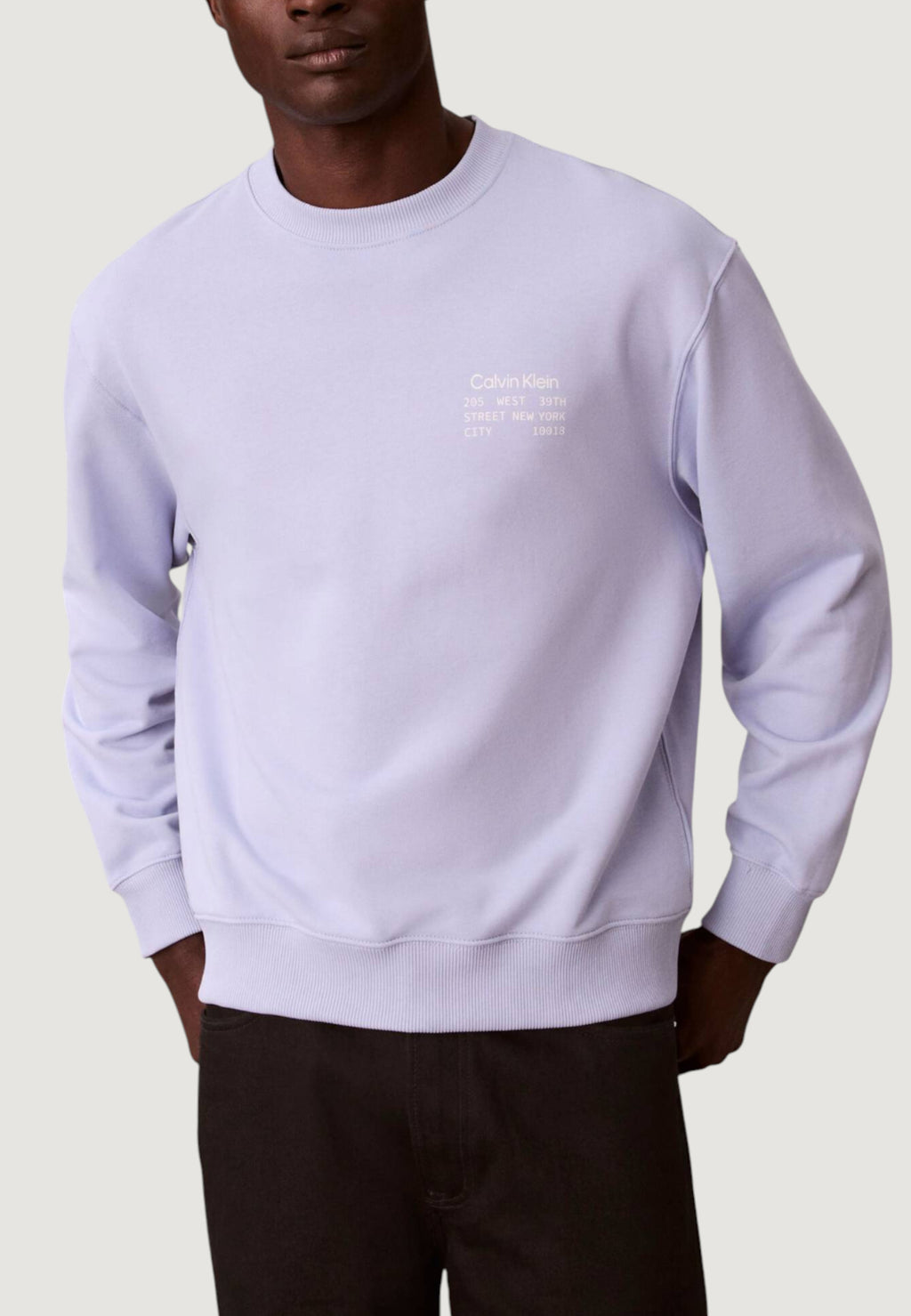 Felpa senza cappuccio Calvin Klein Jeans LV04RE254G