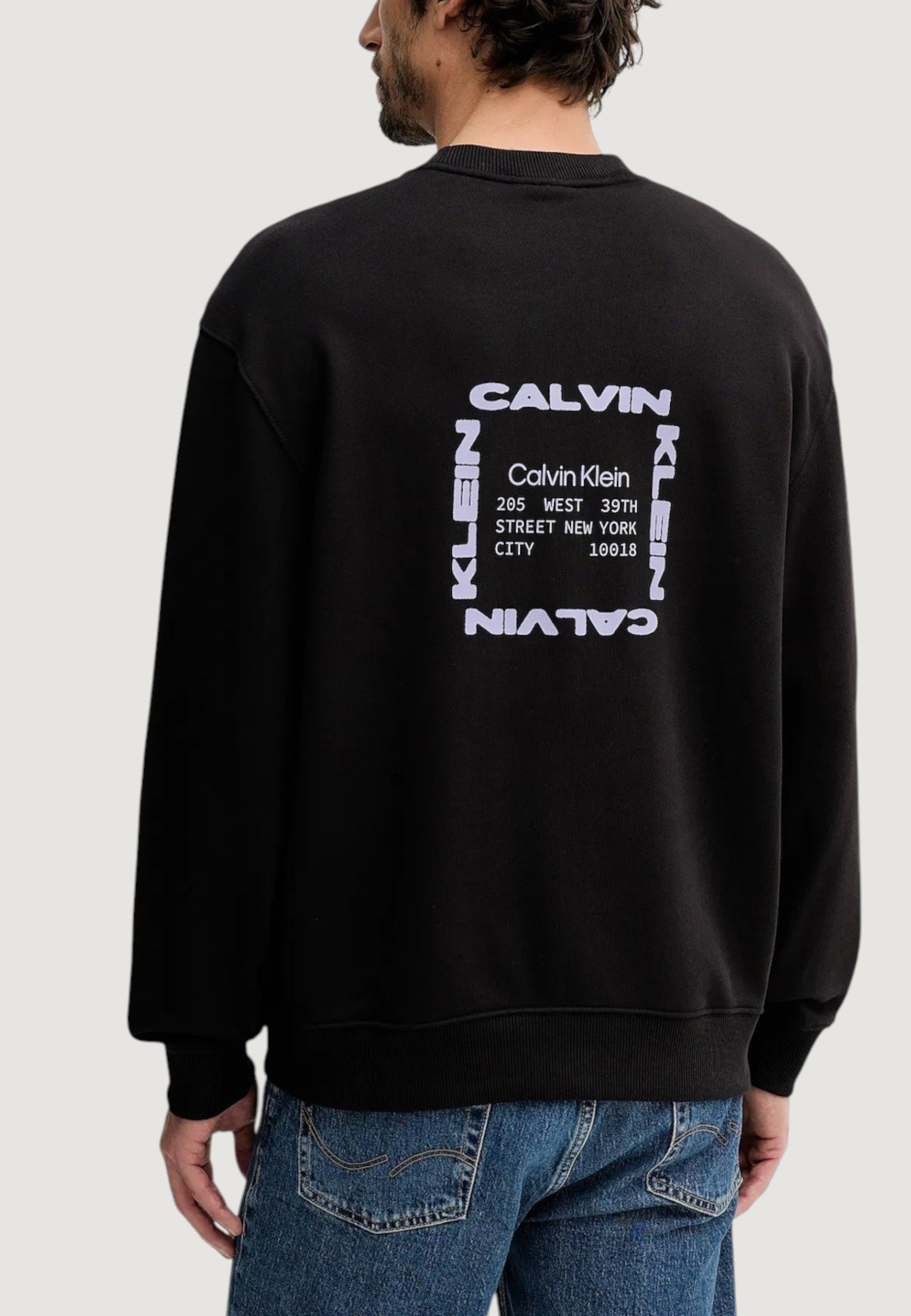 Felpa senza cappuccio Calvin Klein Jeans LV04RE254G