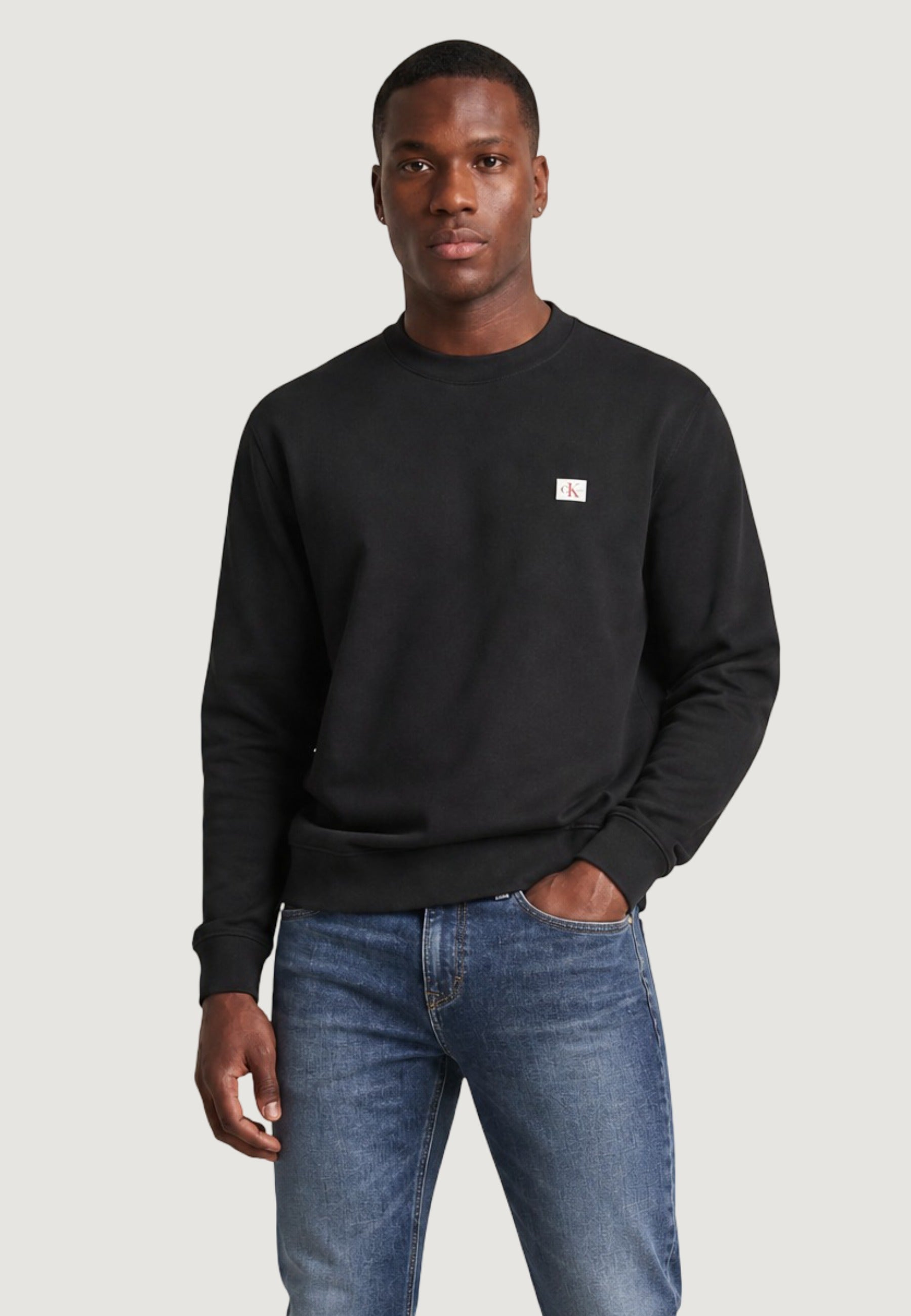 Felpa senza cappuccio Calvin Klein Jeans LV04RG268G