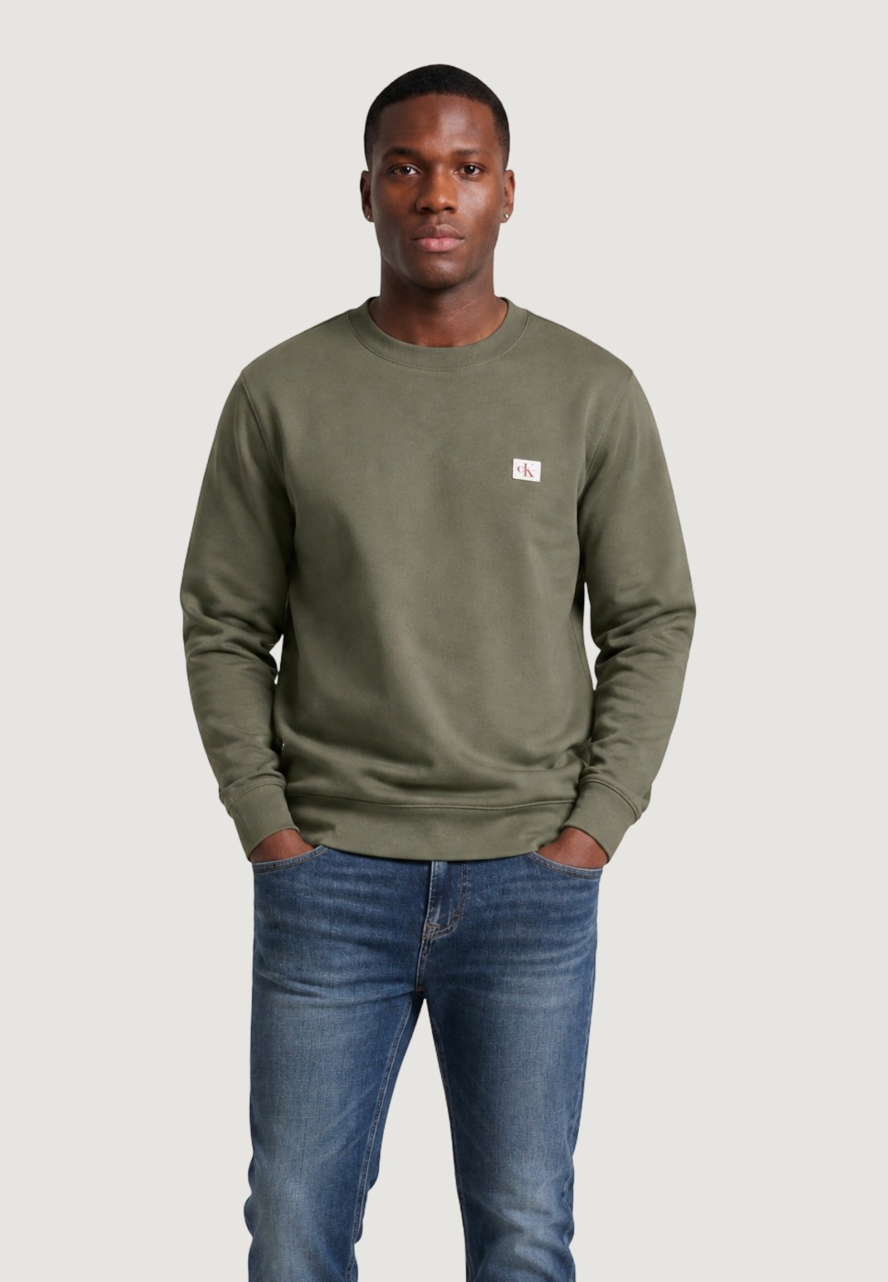 Felpa senza cappuccio Calvin Klein Jeans LV04RG268G