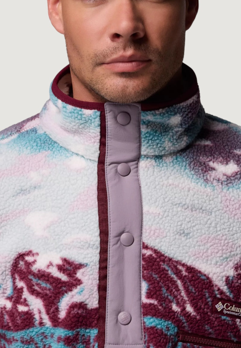 Felpa senza cappuccio COLUMBIA Helvetia™ II Printed Half Snap Fleece