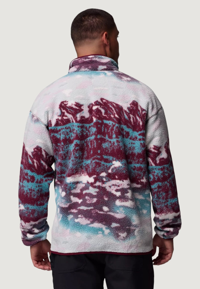 Felpa senza cappuccio COLUMBIA Helvetia™ II Printed Half Snap Fleece