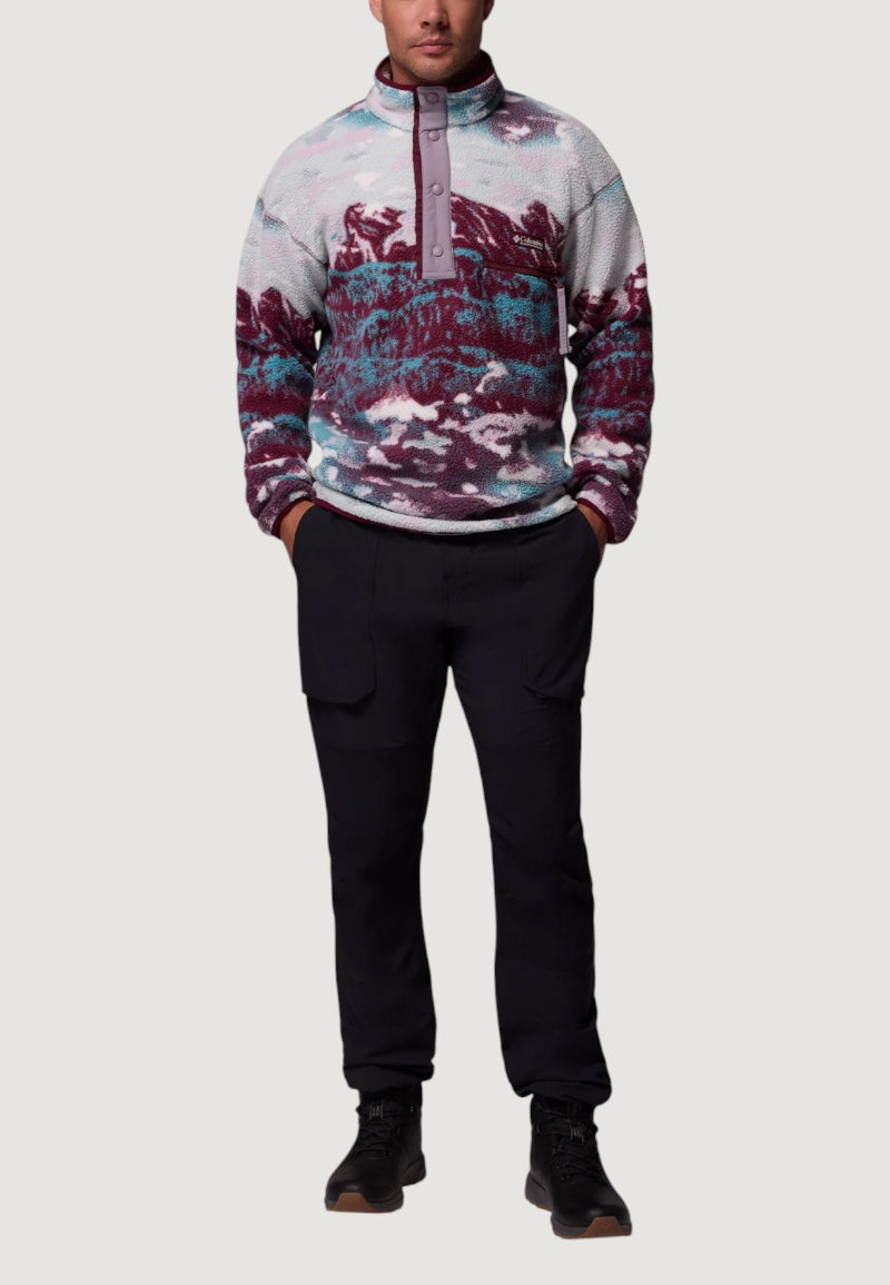 Felpa senza cappuccio COLUMBIA Helvetia™ II Printed Half Snap Fleece