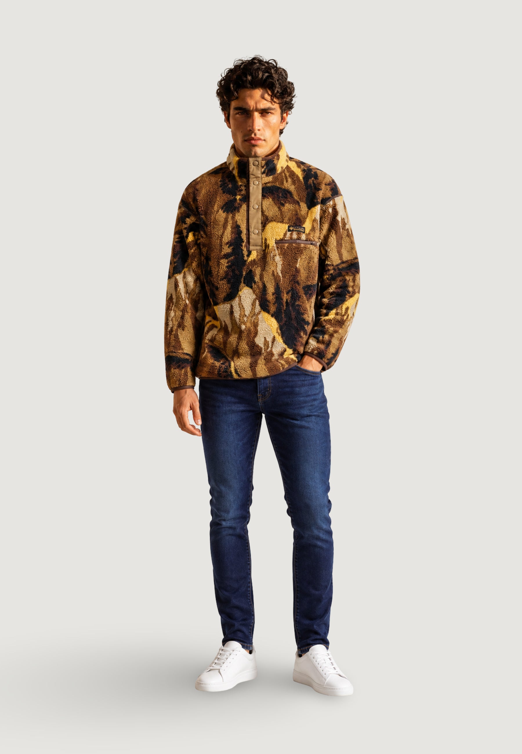 Sweatshirt Columbia Helvetia™ II Printed Half Snap Fleece