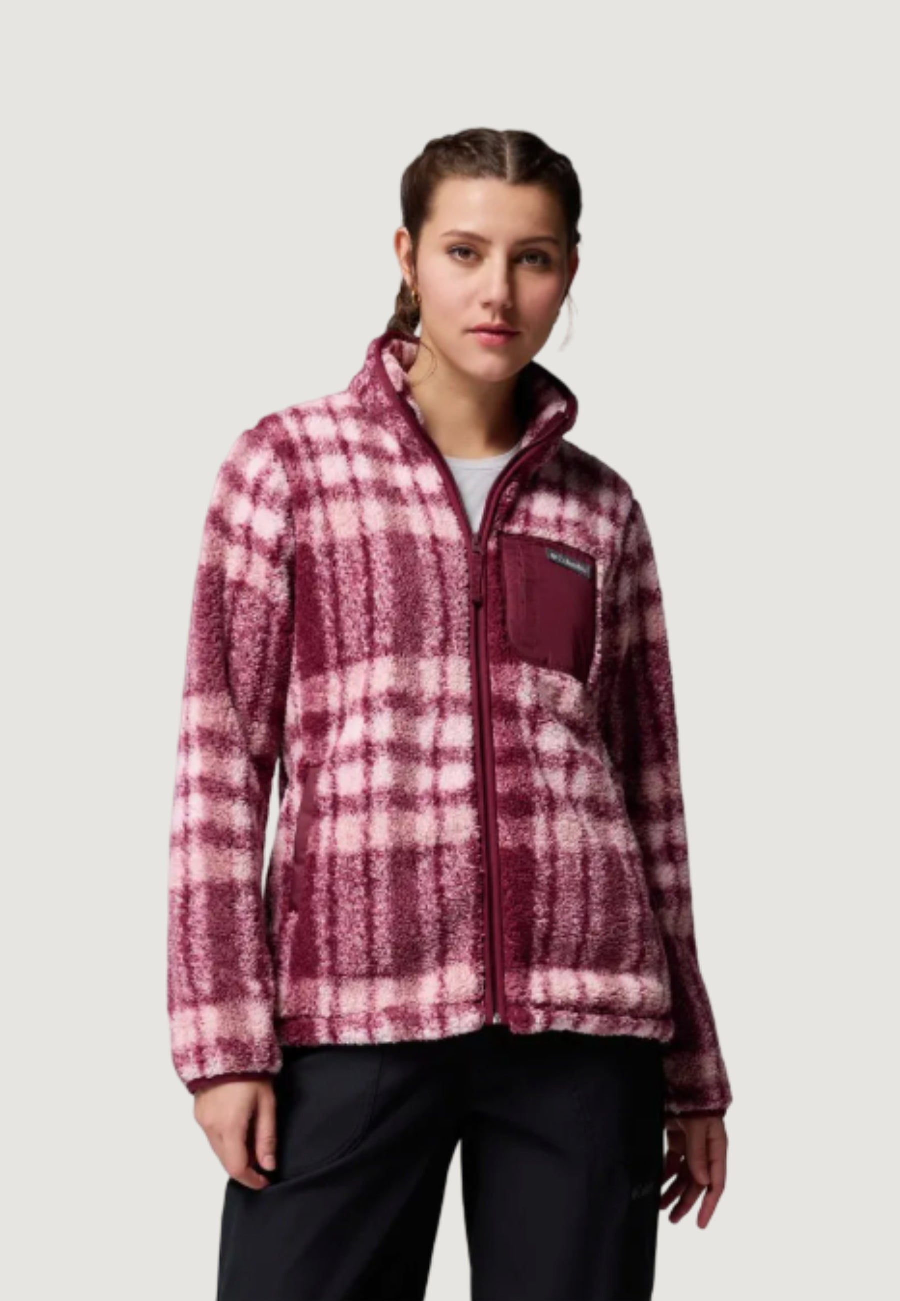 Sweatshirt Columbia West Bend Print Full Zip II