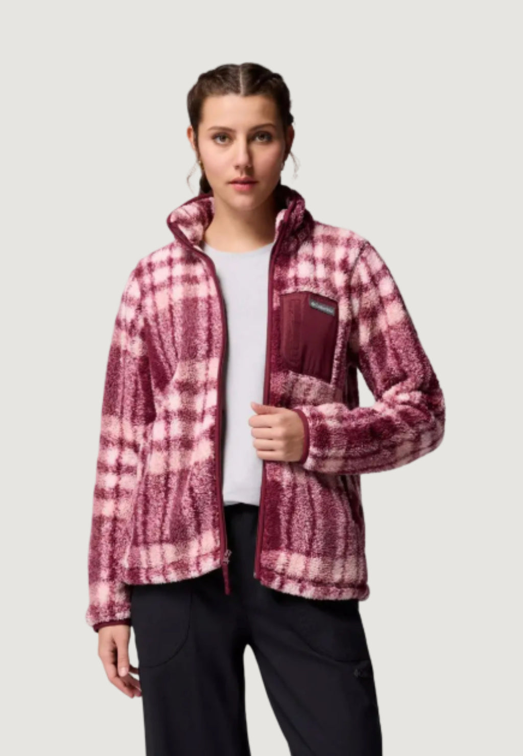 Sweatshirt Columbia West Bend Print Full Zip II