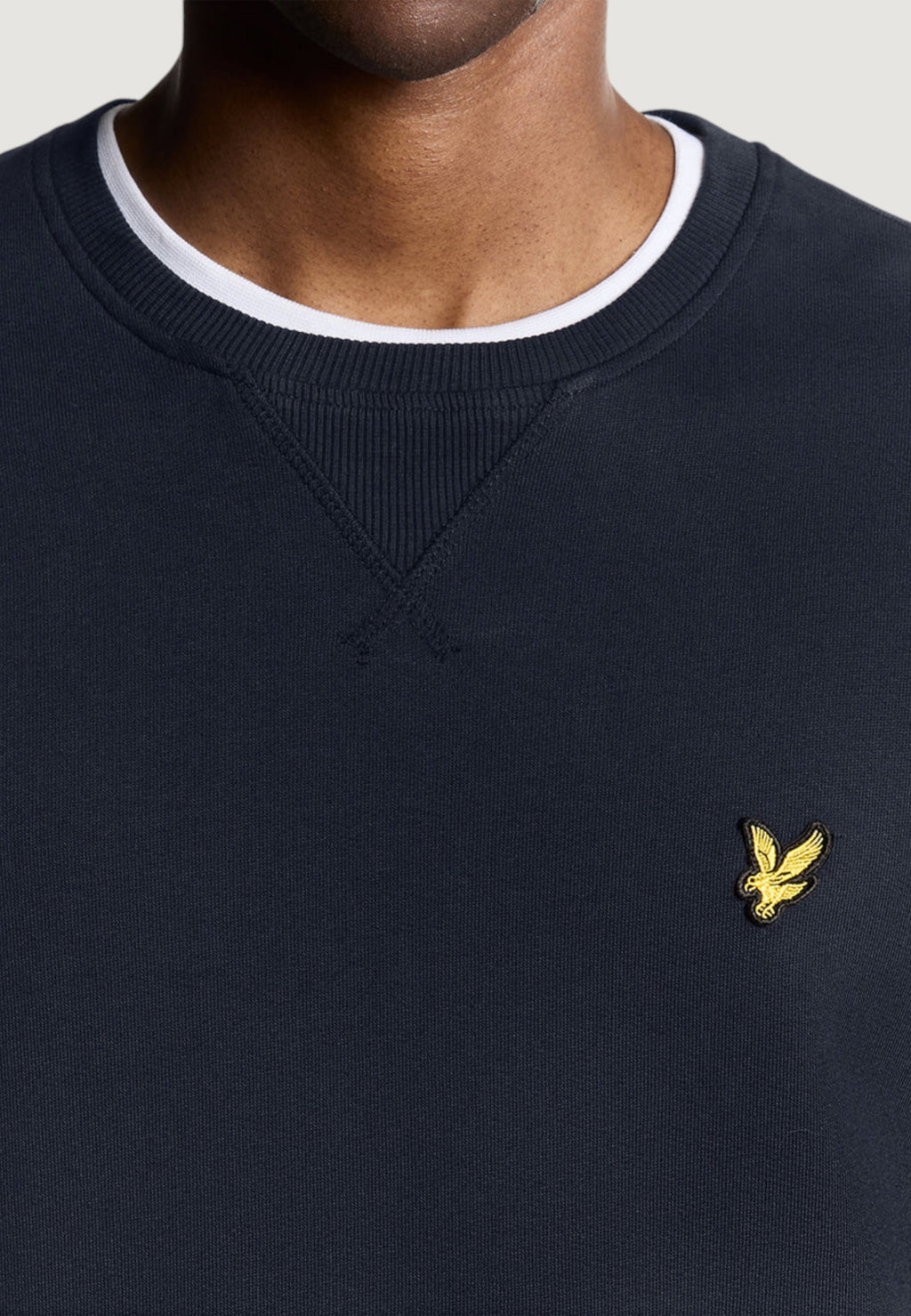 Sweatshirt Lyle & Scott Brushed Back Crew Neck Sweatsh