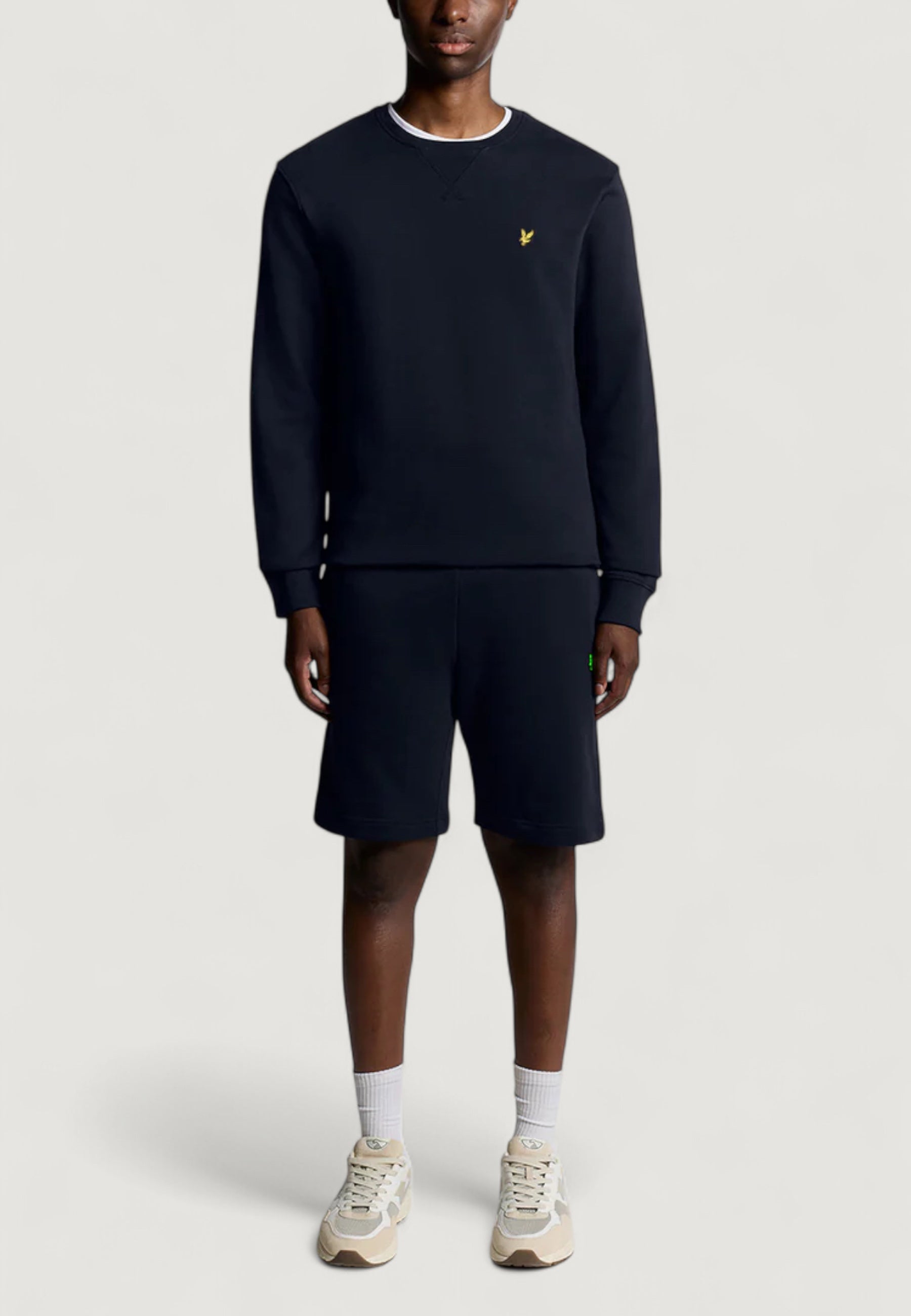 Sweatshirt Lyle & Scott Brushed Back Crew Neck Sweatsh