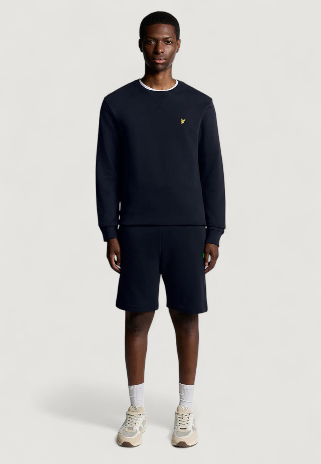 Sweatshirt Lyle & Scott Brushed Back Crew Neck Sweatsh