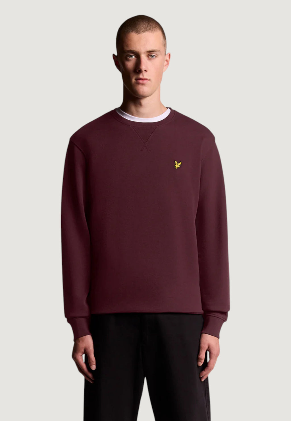 Sweatshirt Lyle & Scott Brushed Back Crew Neck Sweatsh
