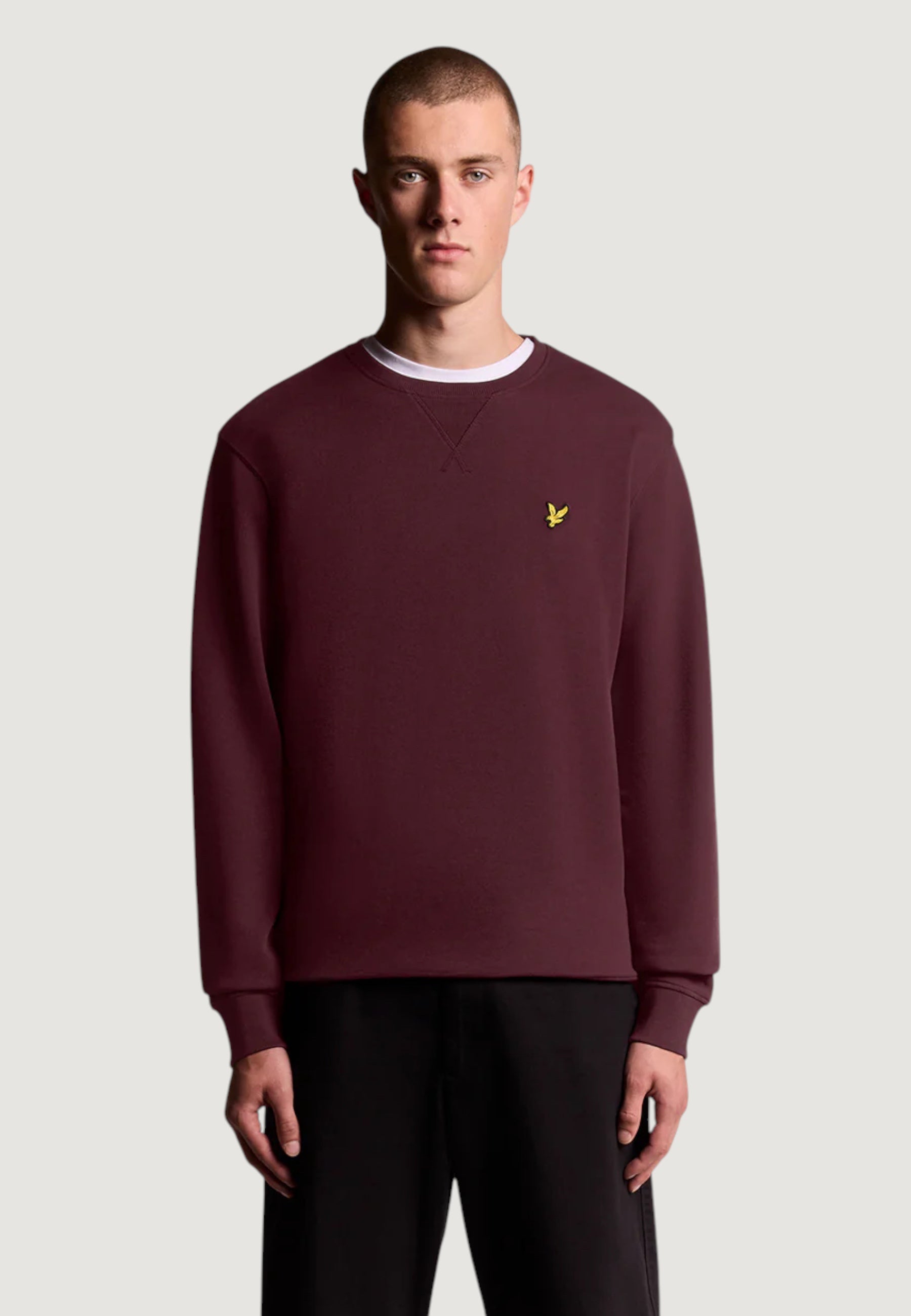 Sweatshirt Lyle & Scott Brushed Back Crew Neck Sweatsh