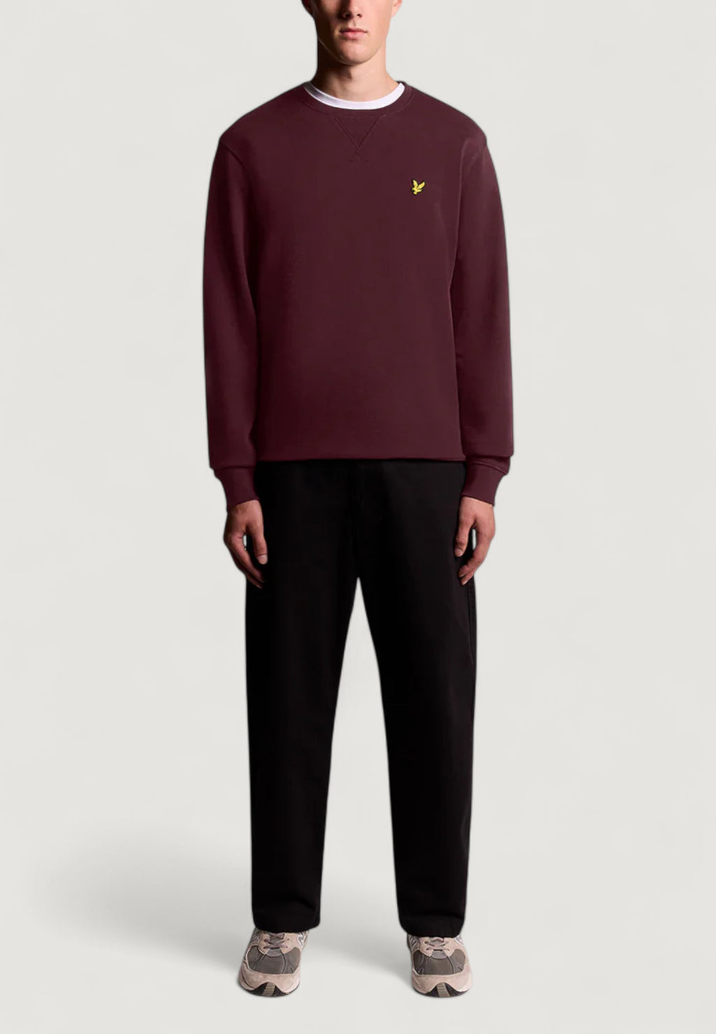 Sweatshirt Lyle & Scott Brushed Back Crew Neck Sweatsh
