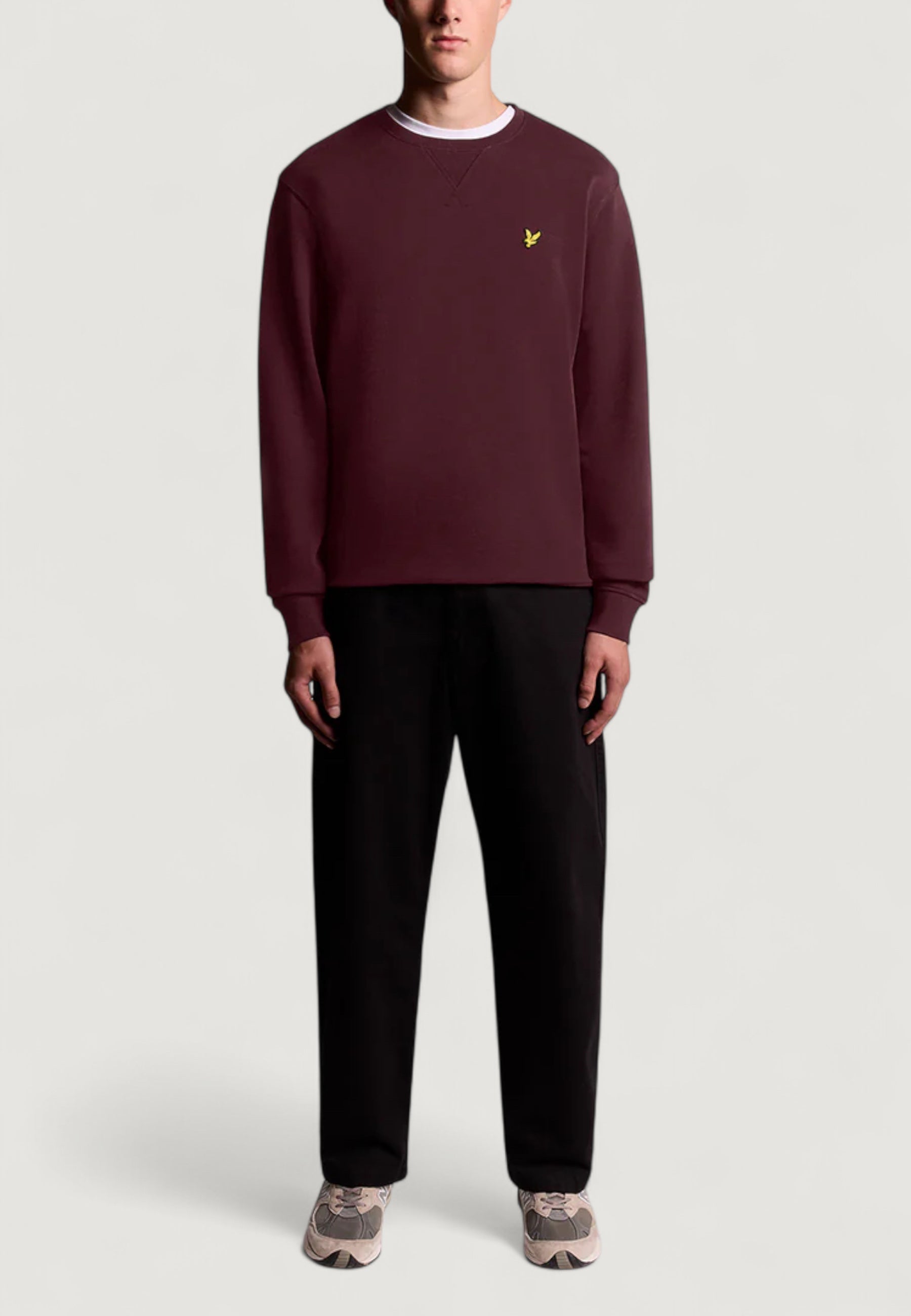 Sweatshirt Lyle & Scott Brushed Back Crew Neck Sweatsh