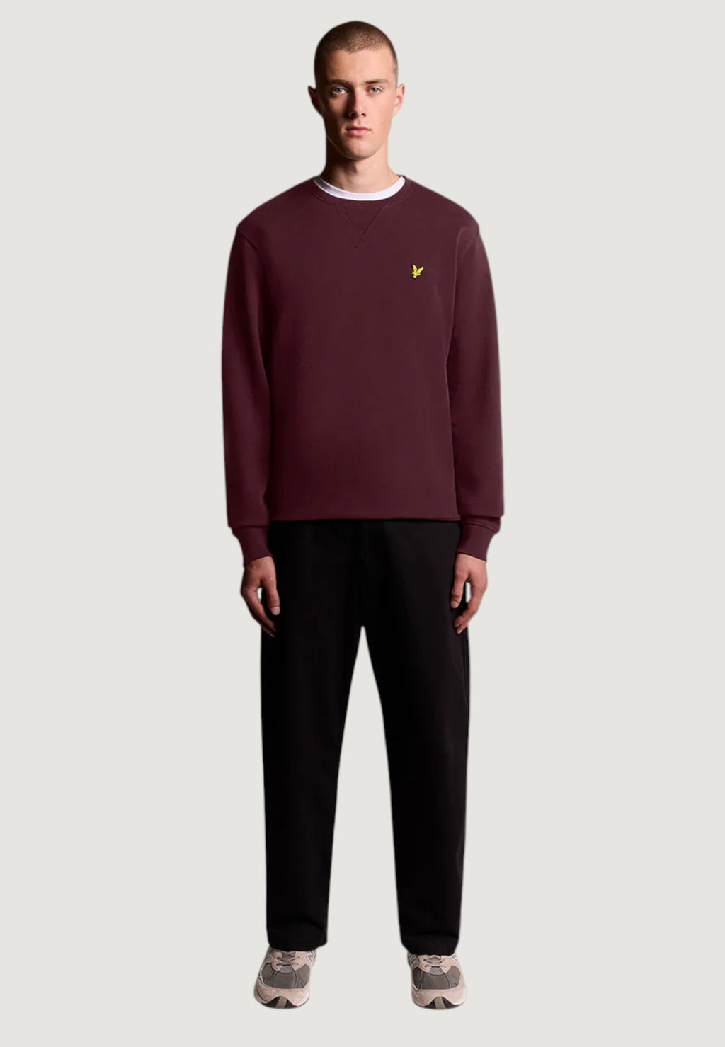 Sweatshirt Lyle & Scott Brushed Back Crew Neck Sweatsh