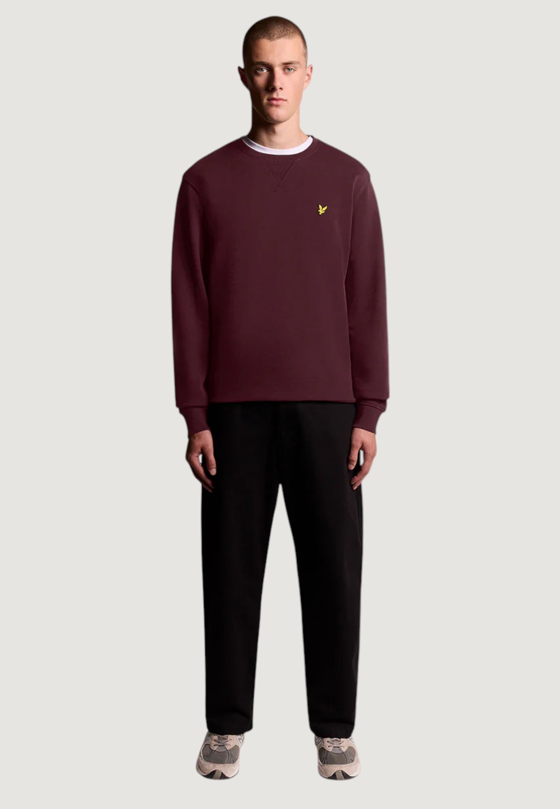 Sweatshirt Lyle & Scott Brushed Back Crew Neck Sweatsh