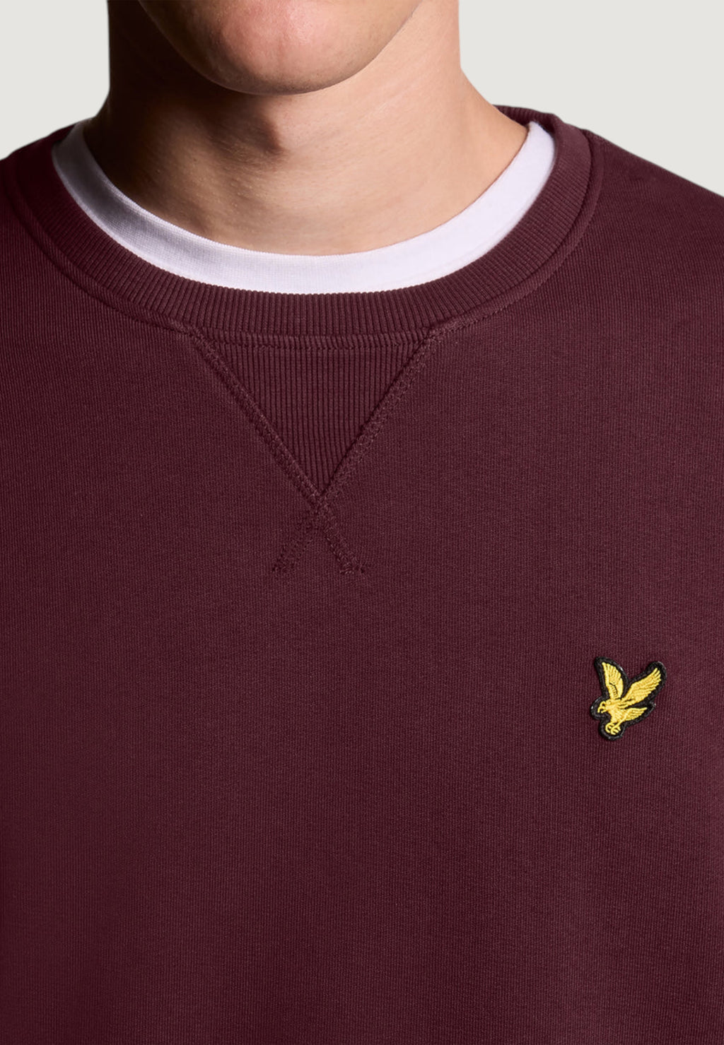 Sweatshirt Lyle & Scott Brushed Back Crew Neck Sweatsh