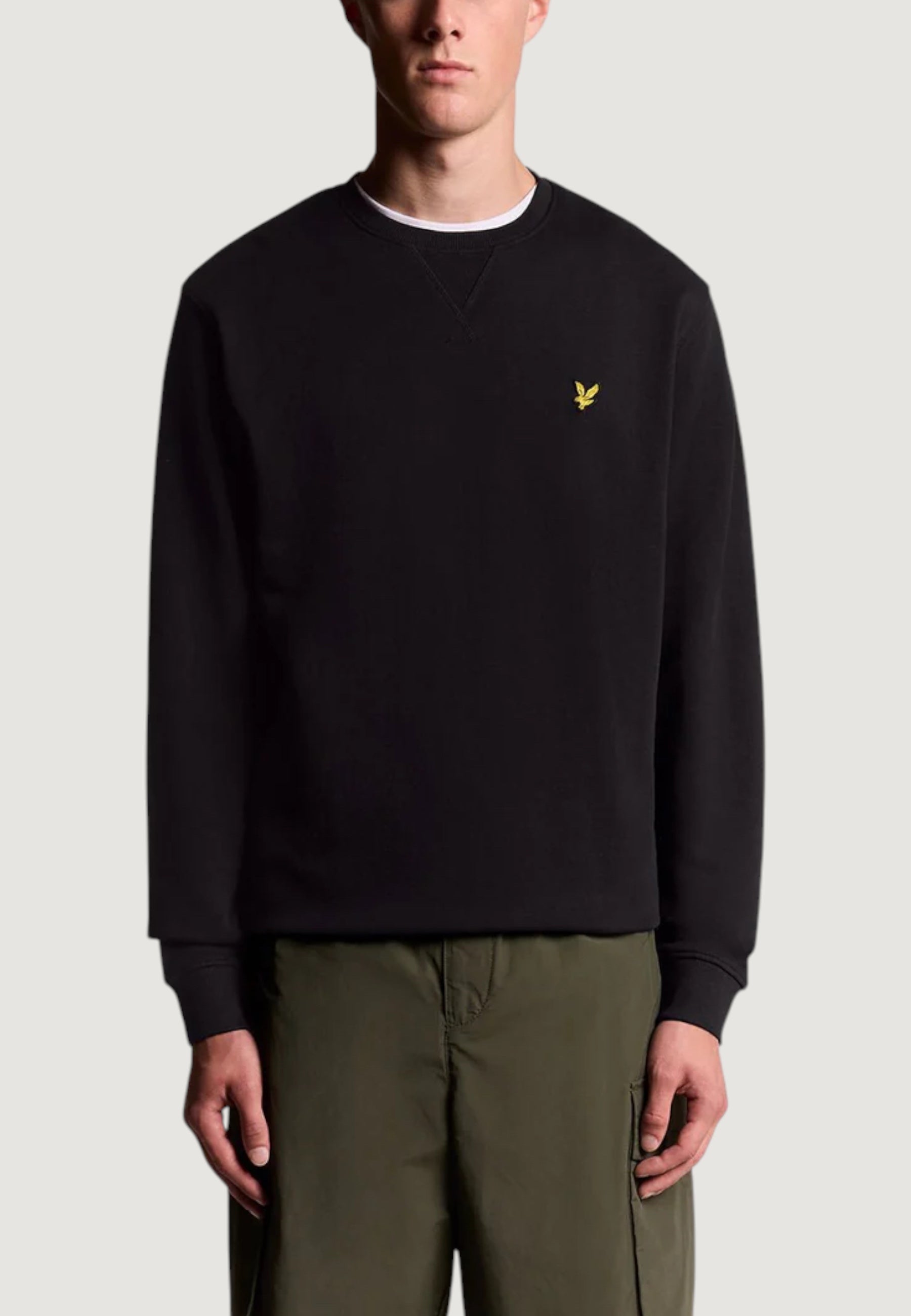 Sweatshirt Lyle & Scott Brushed Back Crew Neck Sweatsh