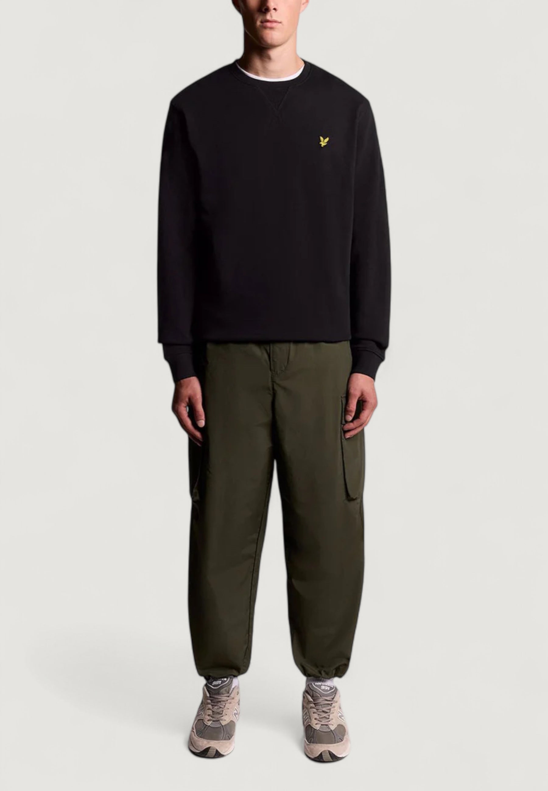 Sweatshirt Lyle & Scott Brushed Back Crew Neck Sweatsh