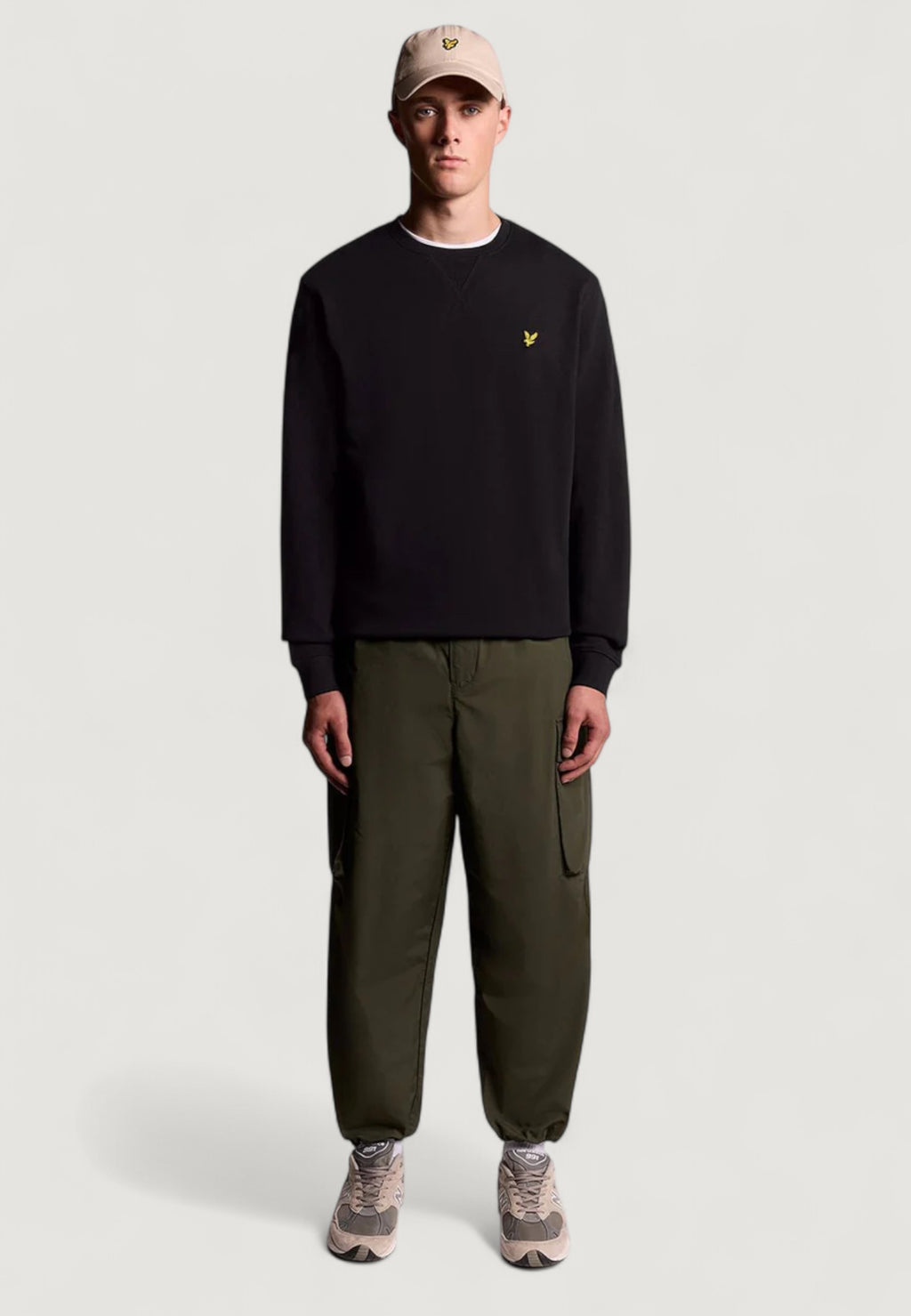 Sweatshirt Lyle & Scott Brushed Back Crew Neck Sweatsh