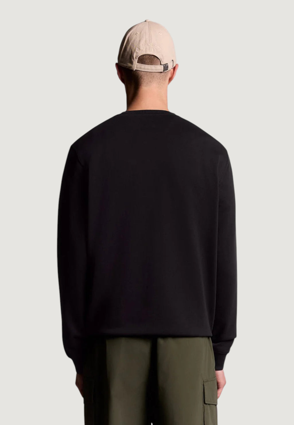 Sweatshirt Lyle & Scott Brushed Back Crew Neck Sweatsh