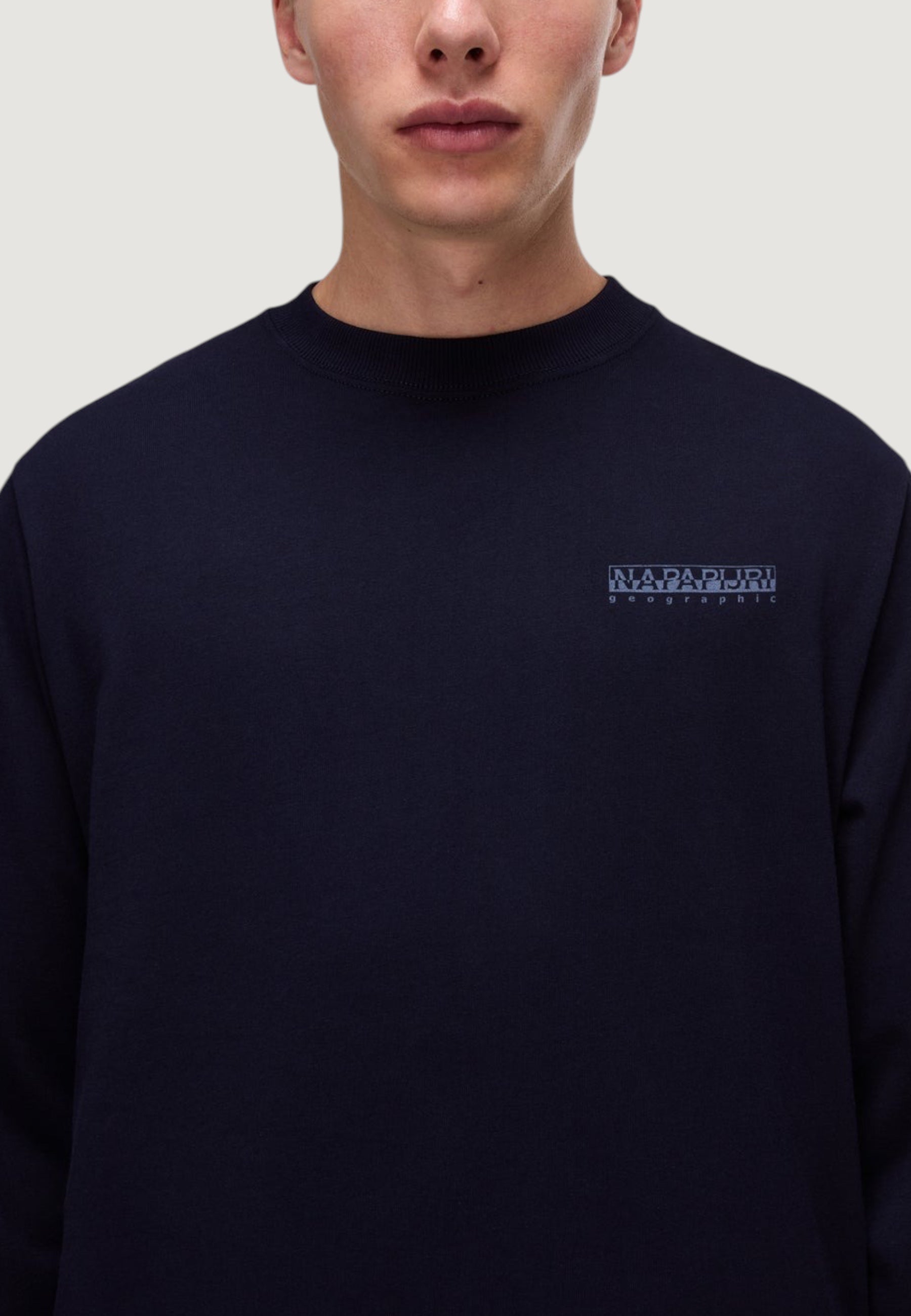 Felpa senza cappuccio Napapijri B-BACK GRAPHIC C