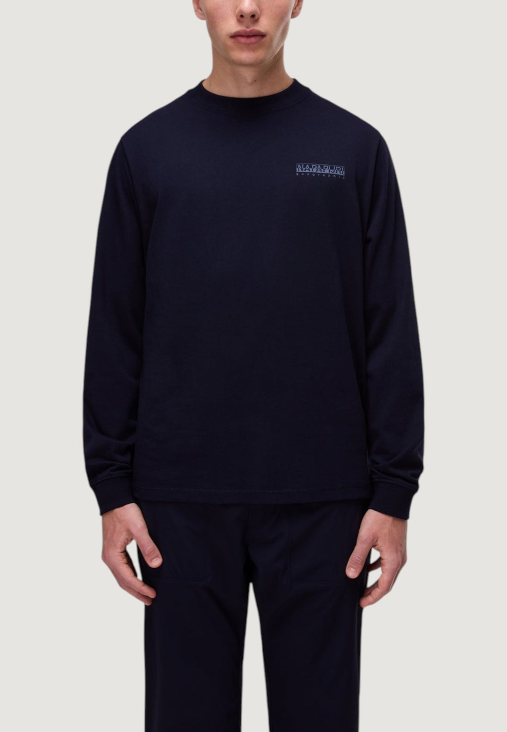 Felpa senza cappuccio Napapijri B-BACK GRAPHIC C